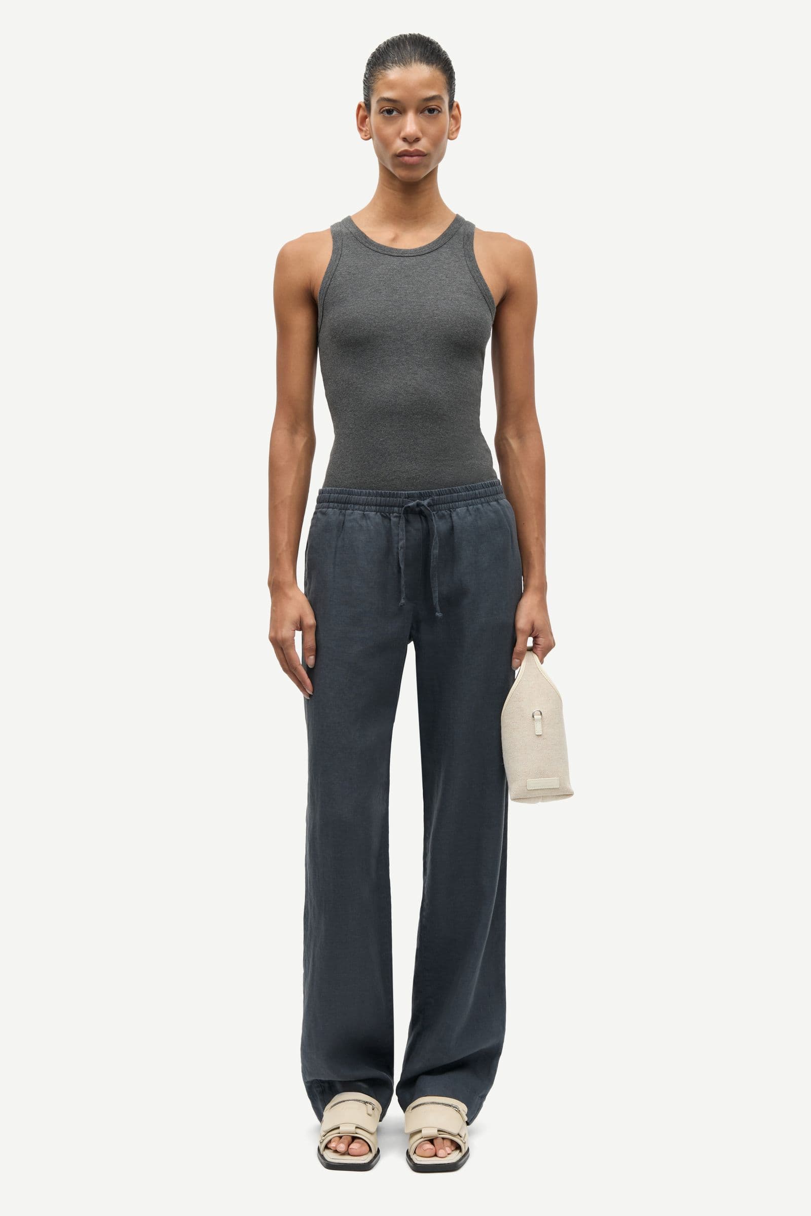 Alexo tank 7542 Dark grey mel.