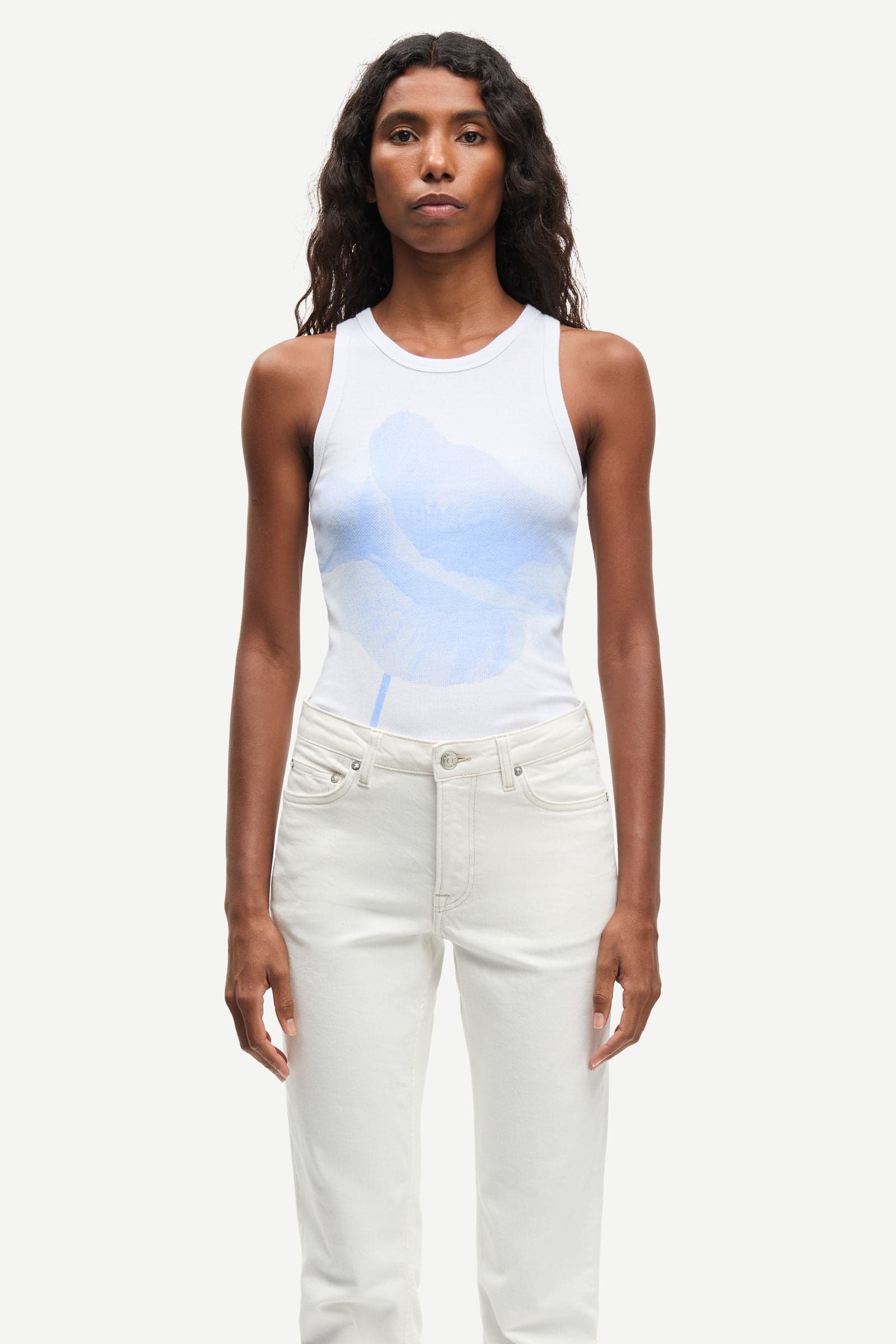 Alexo tank 7542 White Poppy Wind