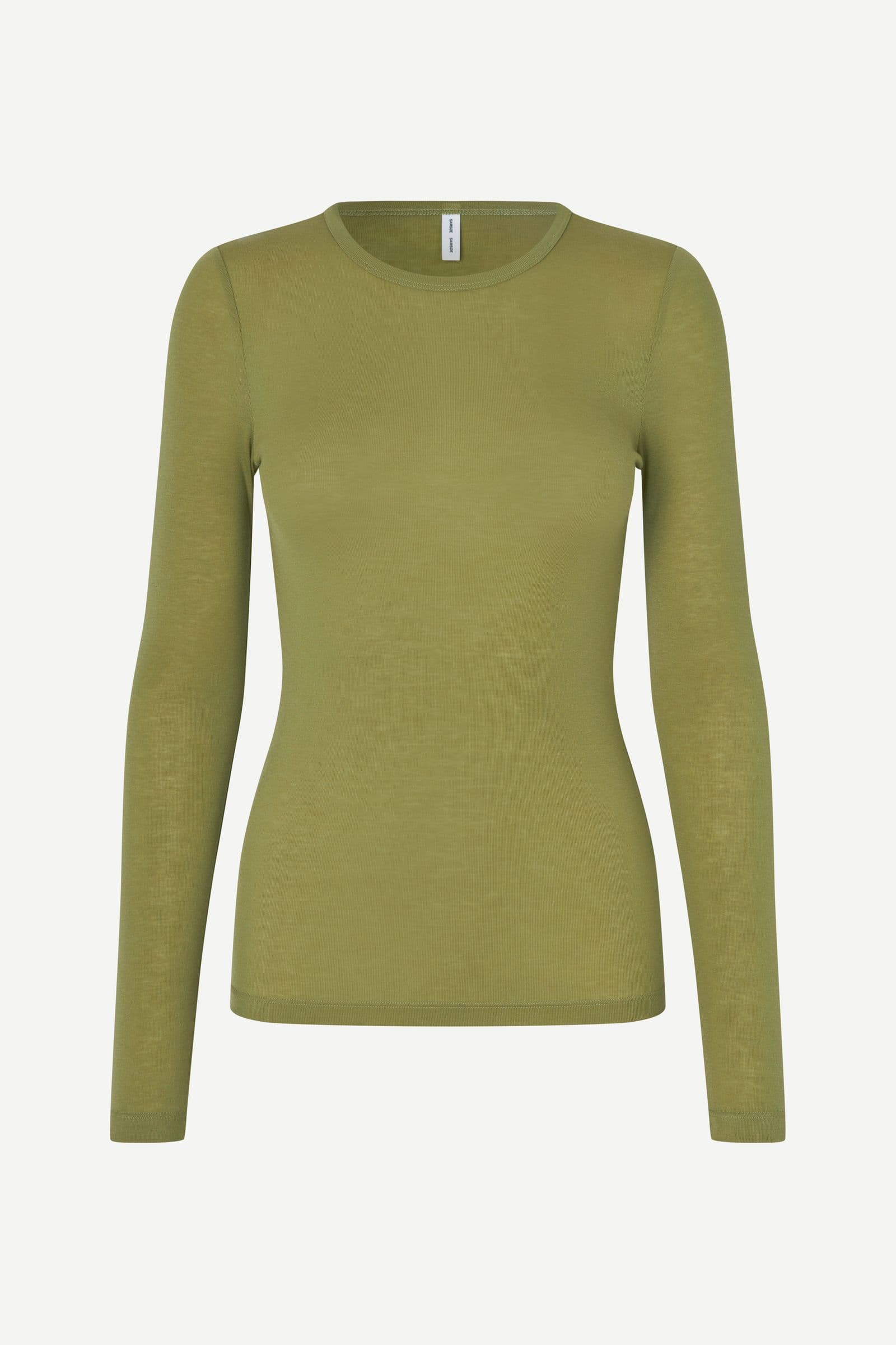 Sadou t-shirt ls 15499 Mosstone