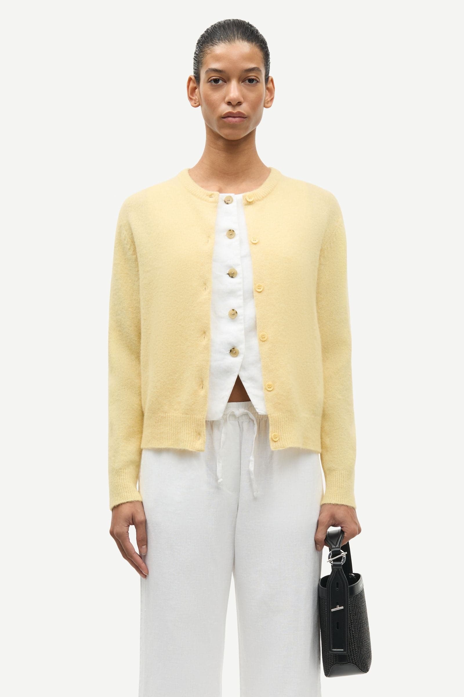 Nor short cardigan 7355 STRAW