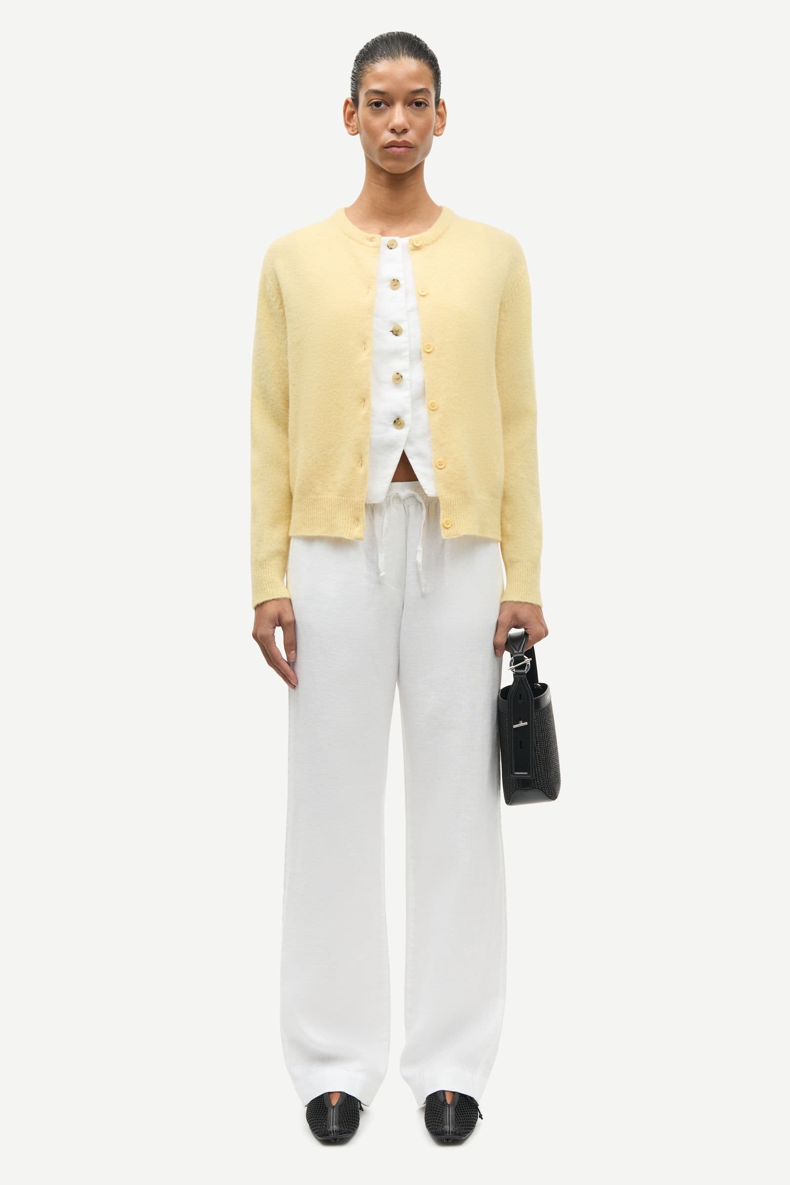 Nor short cardigan 7355 STRAW