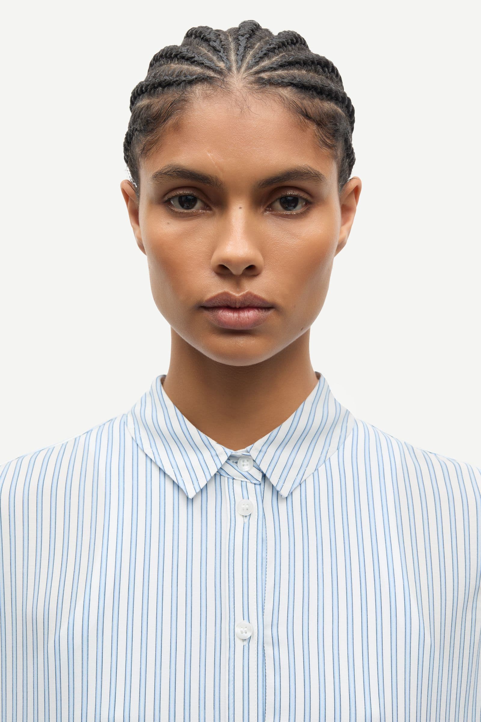 Majan ss shirt 9942 Gray Dawn Small St.