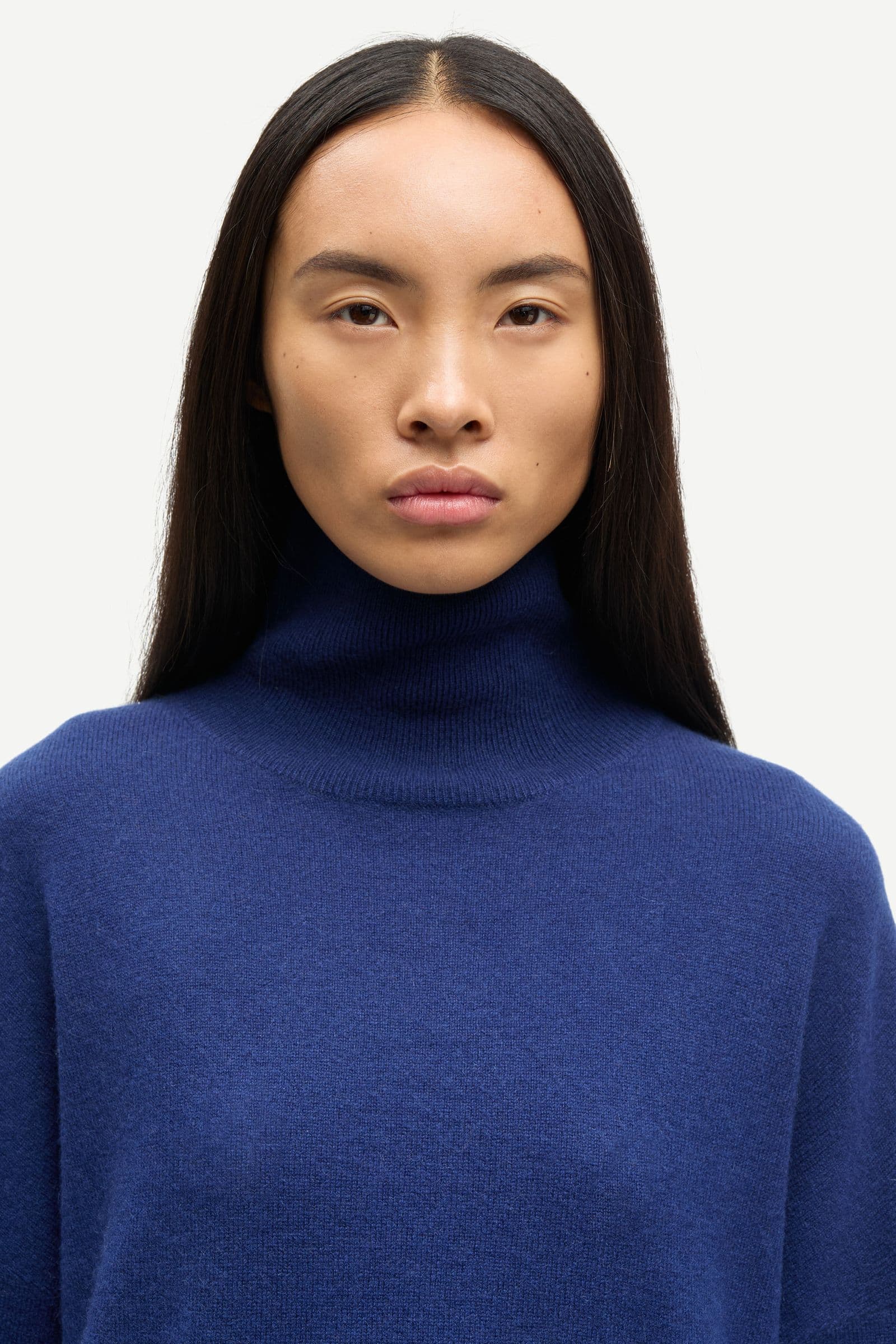 Nola turtleneck 6304 Medieval Blue
