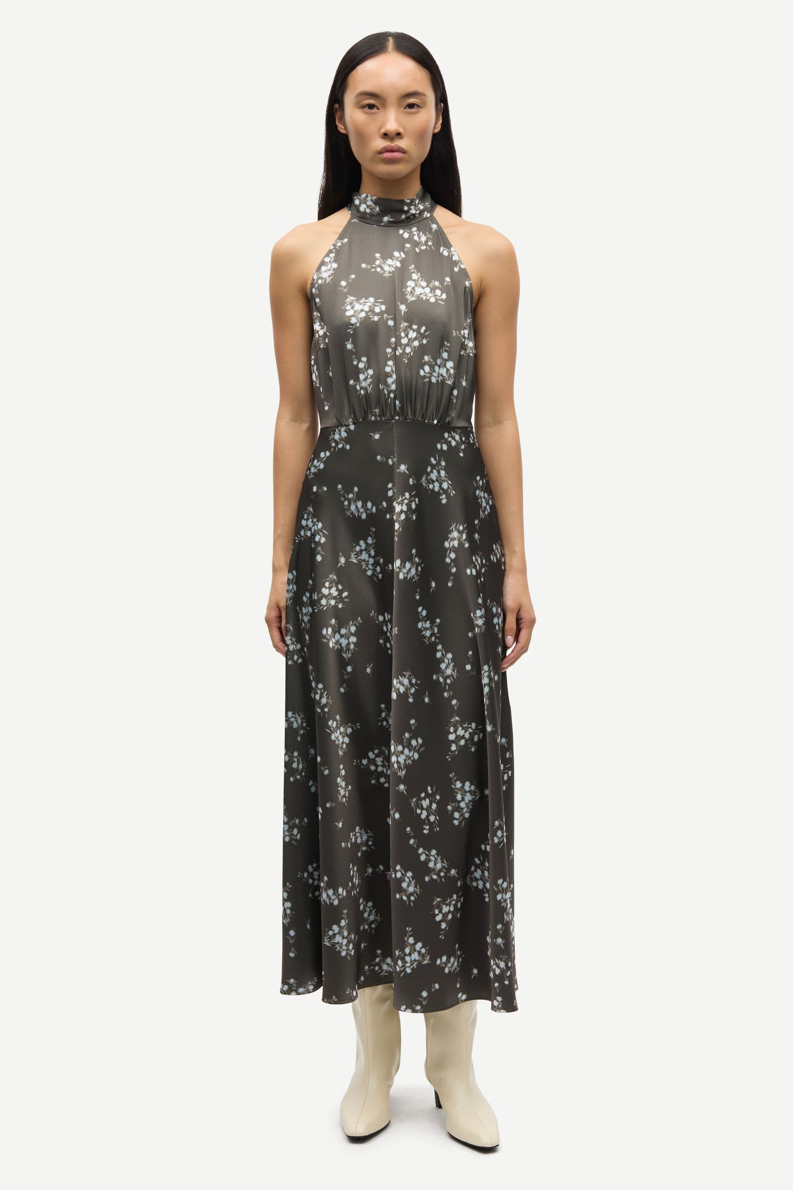 Rheo dress 12959 Blooming Brown