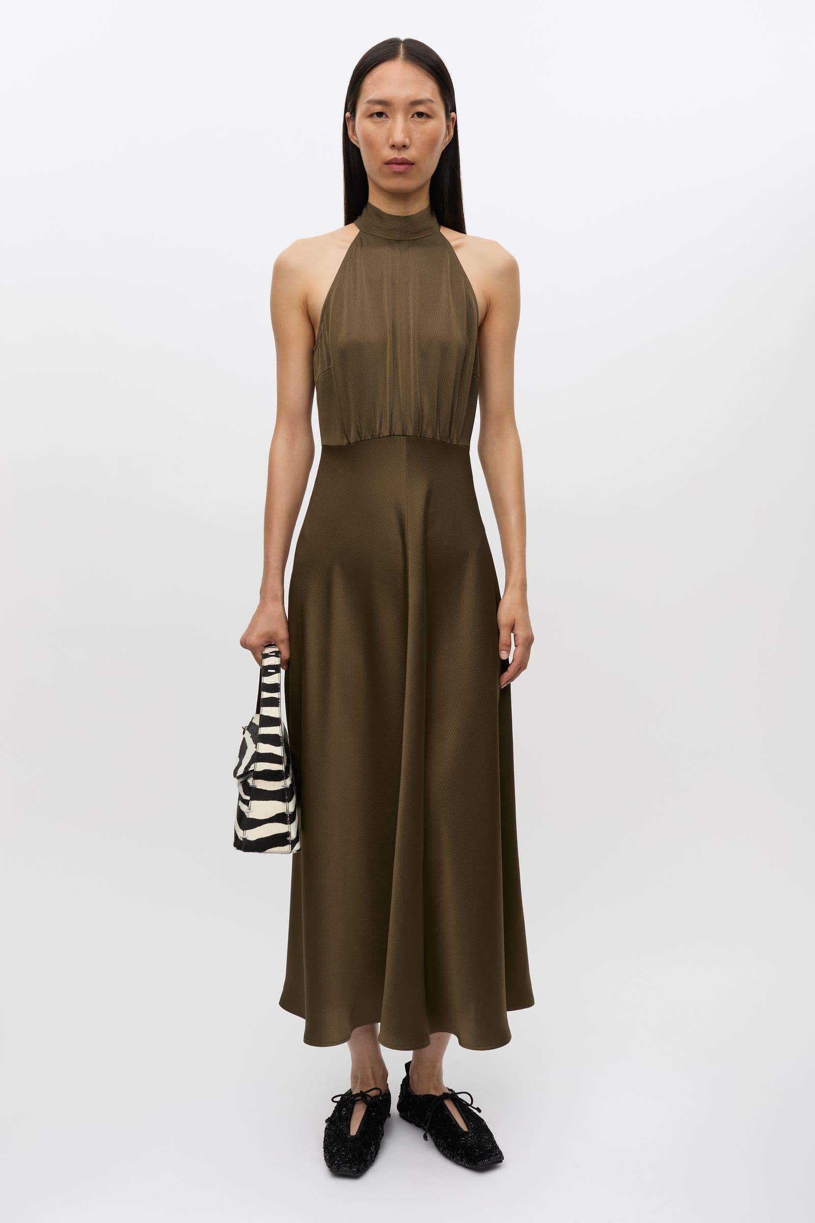 Rheo dress 12959 Truffle