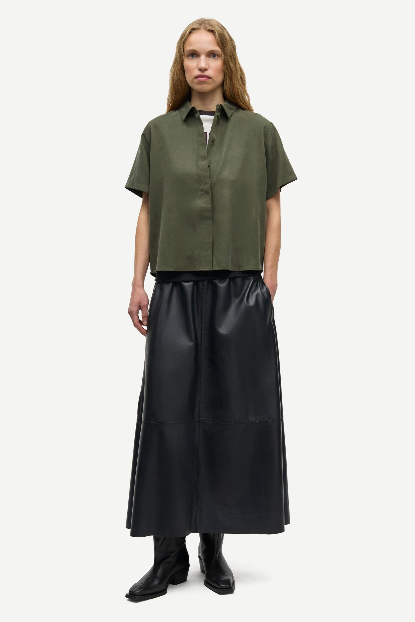 Mina ss shirt 14028 FOREST NIGHT