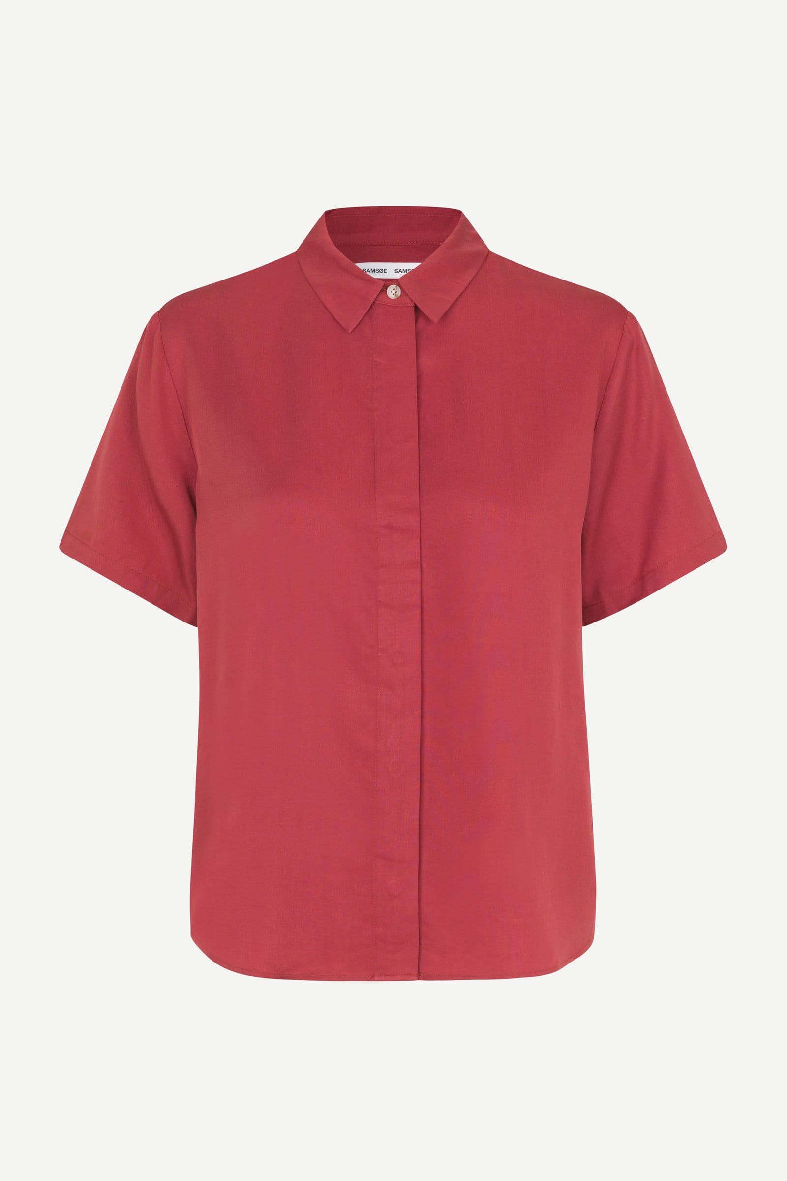 Mina ss shirt 14028 Earth Red