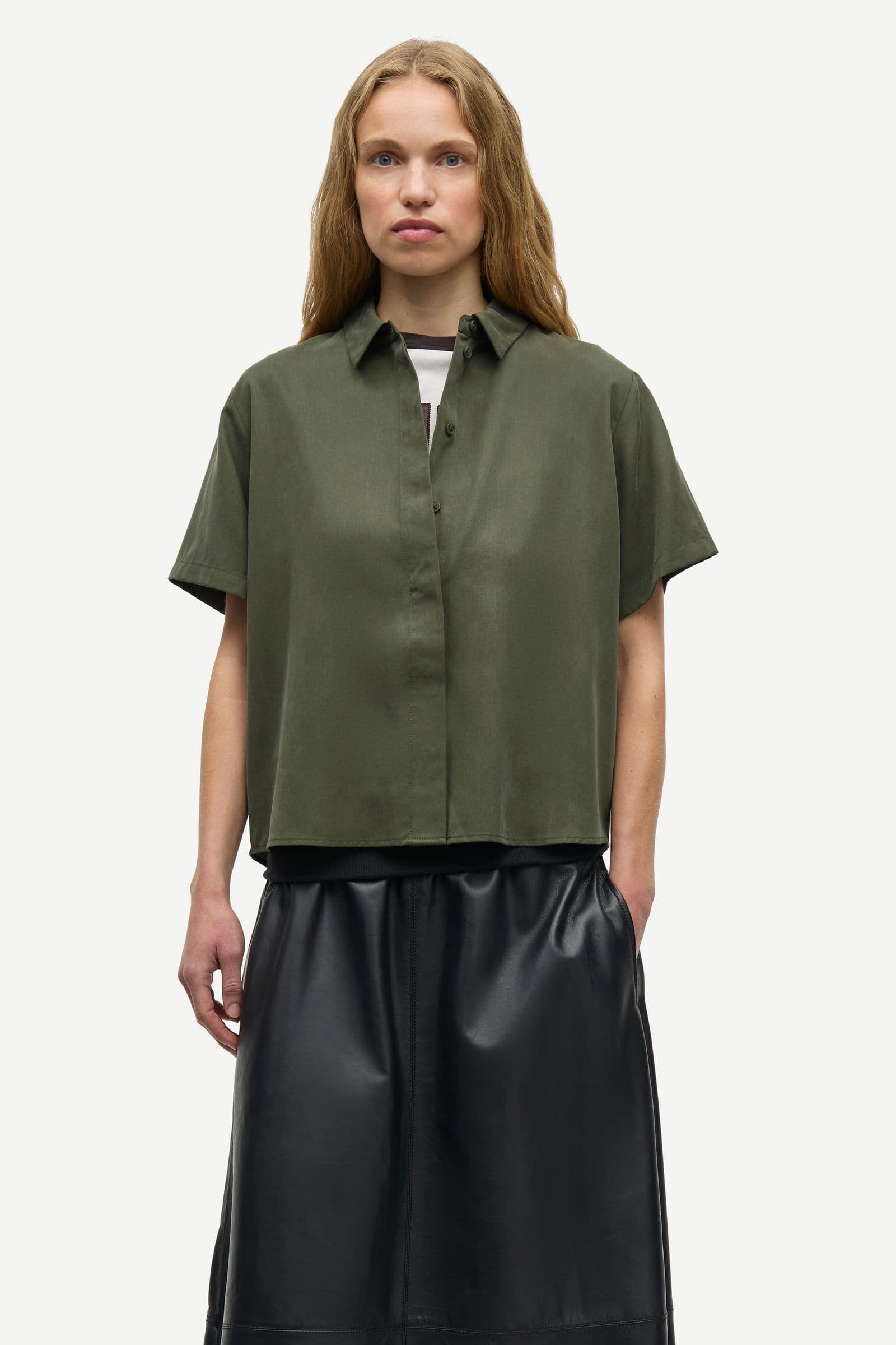 Mina ss shirt 14028 FOREST NIGHT