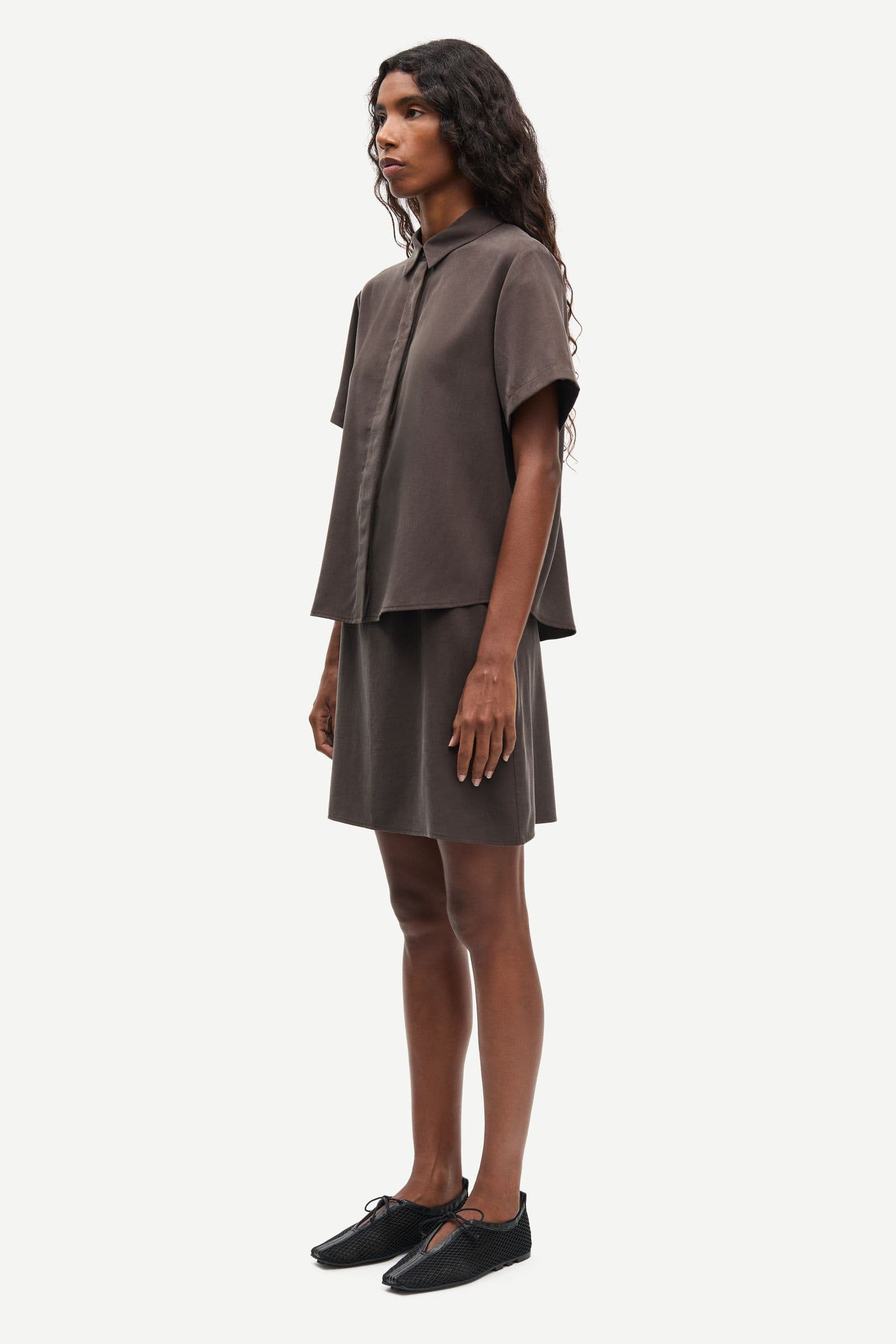 Mina ss shirt 14028 Mulch