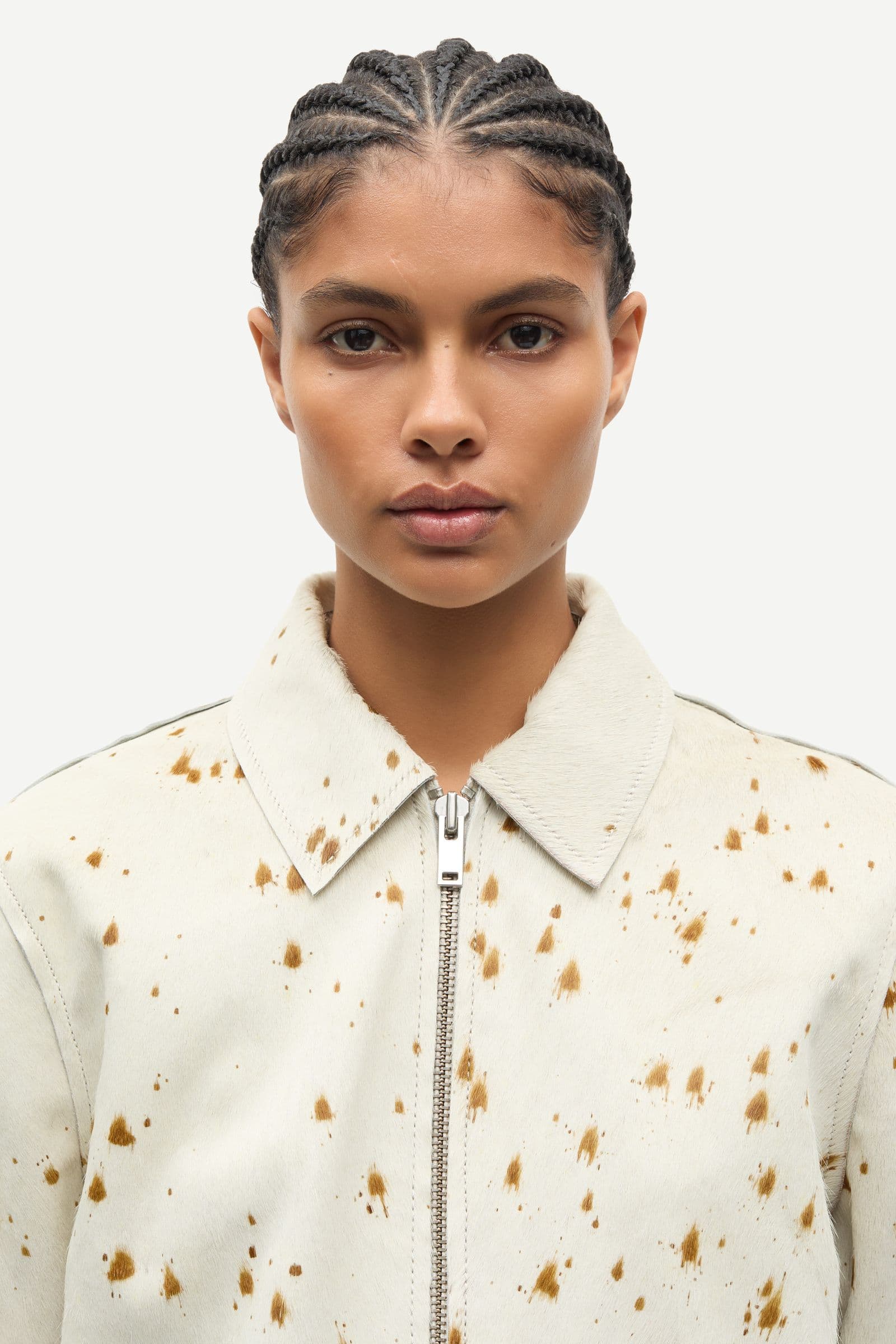 Salylo leather jacket 15374 Stray Dott