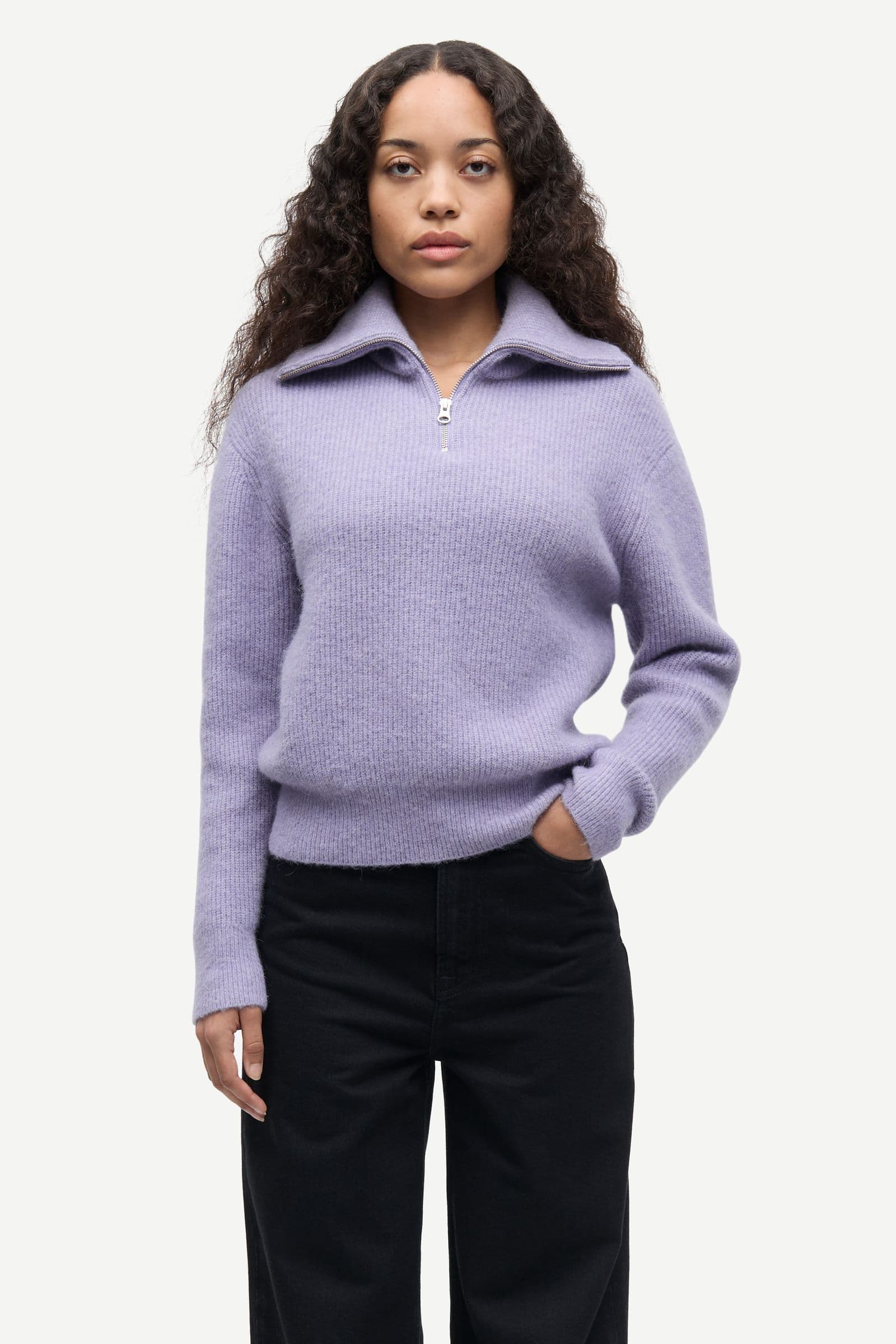 Saanour HZ Sweater 7355 Wisteria