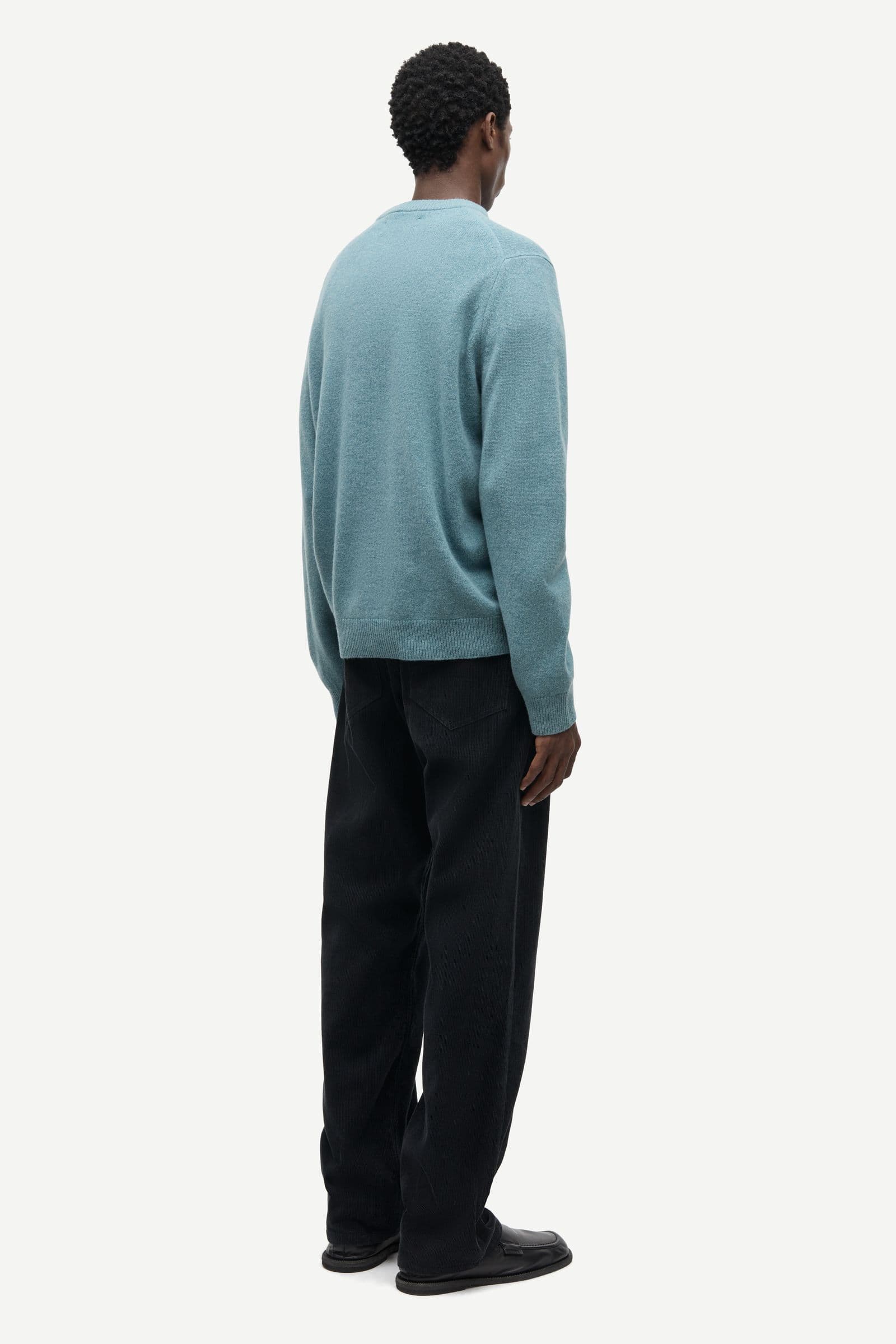 Isak Knit Sweater 15010 Stormy Sea