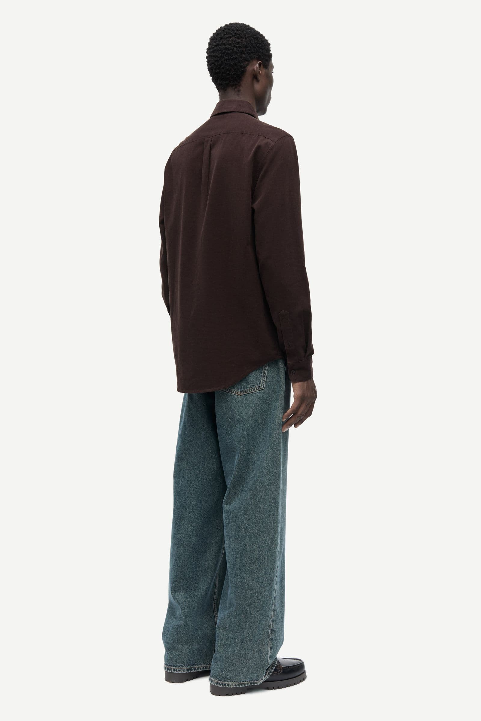 Saliam NX shirt 10504 Black Coffee