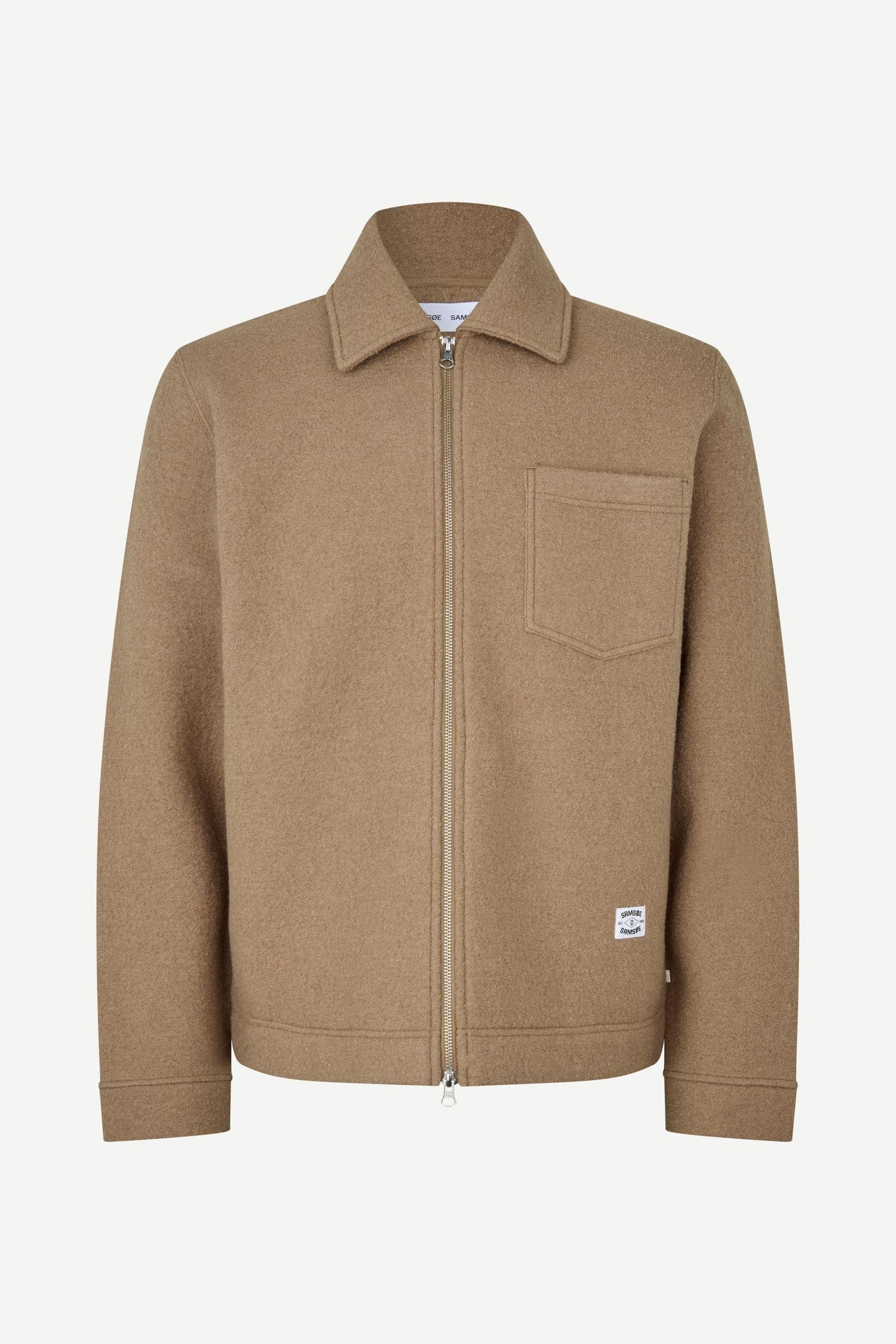 Hannes full zip 14612 Lead Gray
