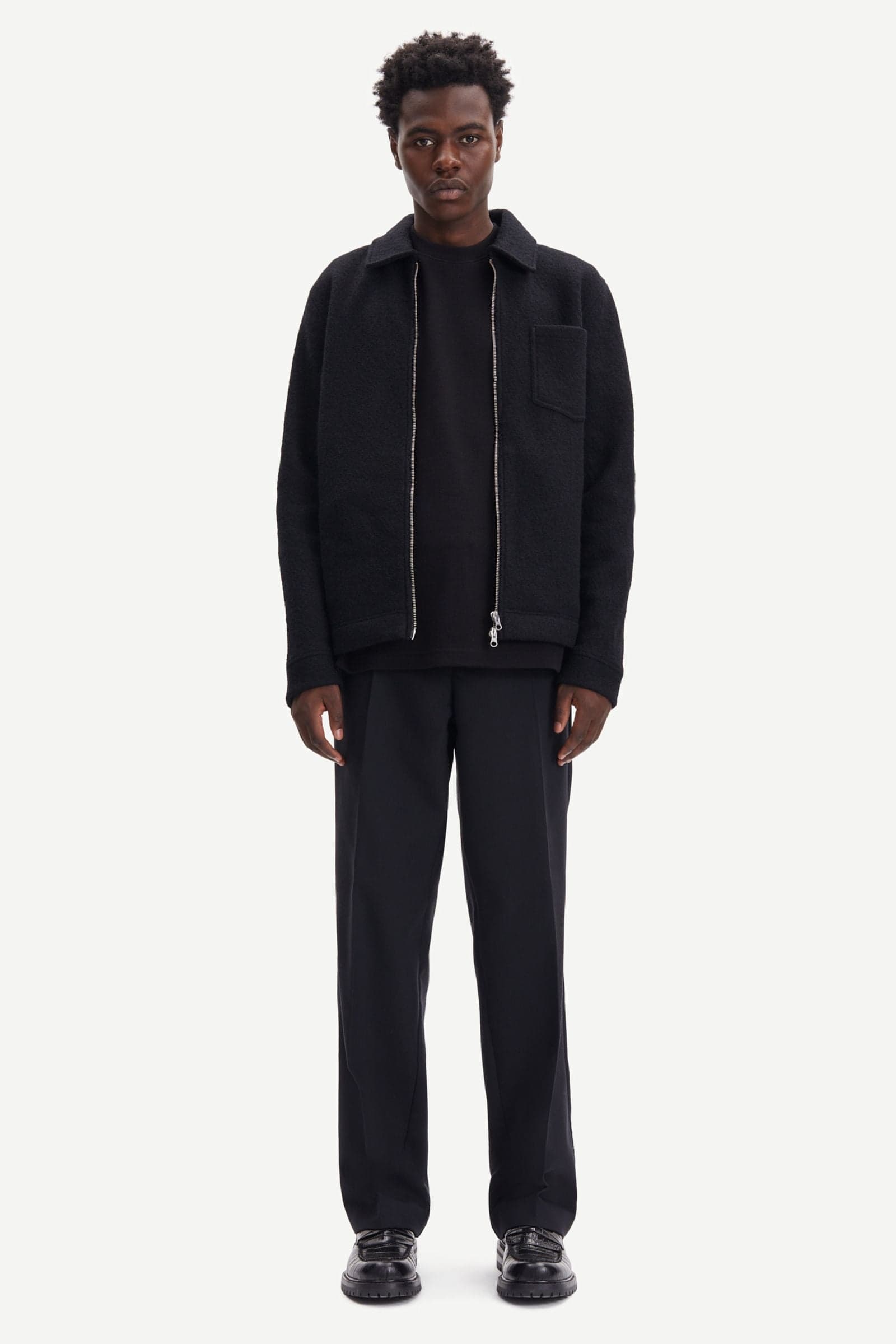 Hannes full zip 14612 Black
