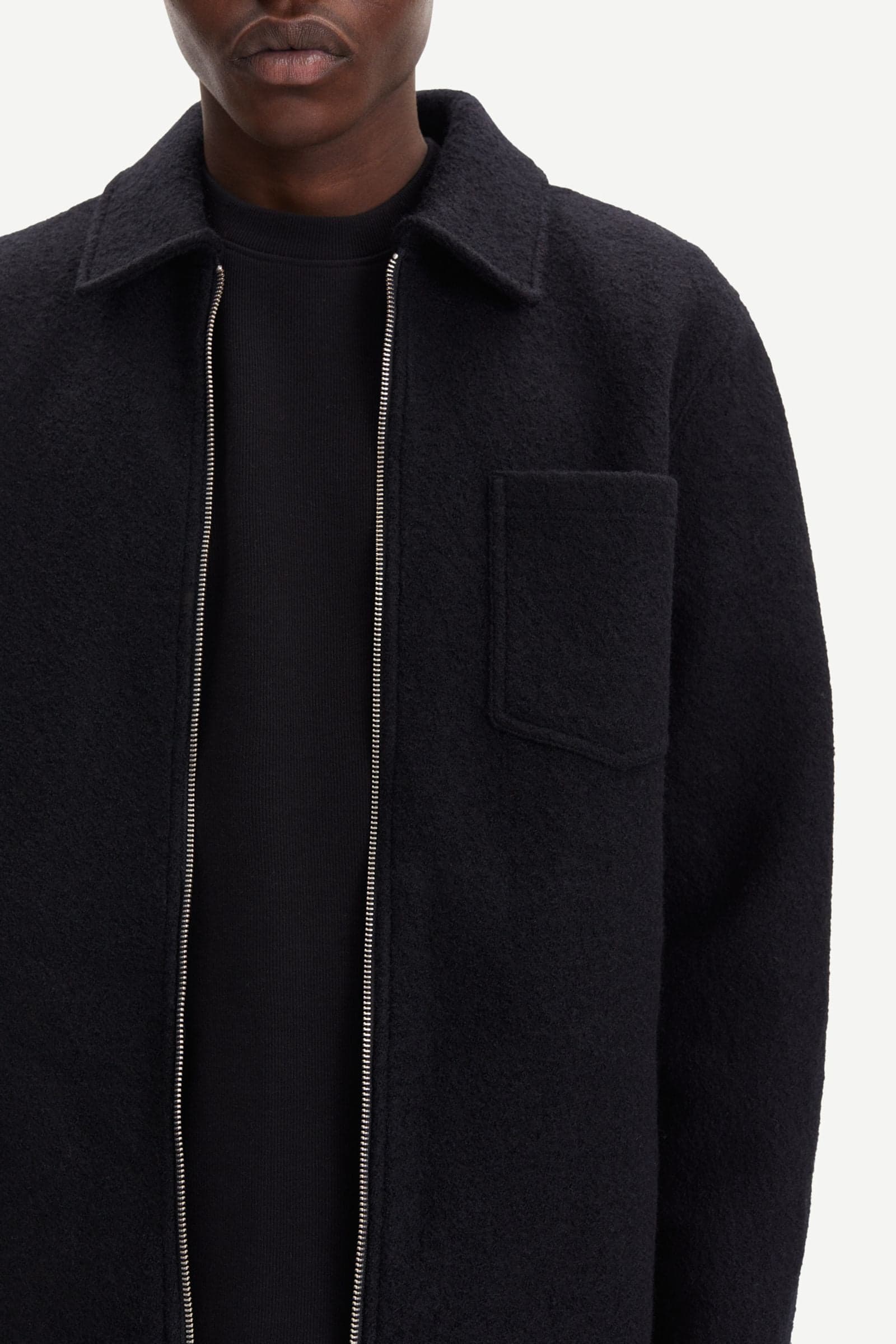 Hannes full zip 14612 Black