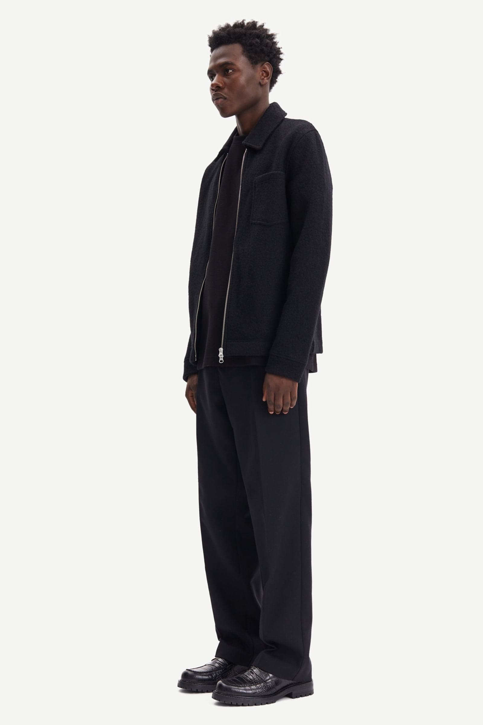 Hannes full zip 14612 Black