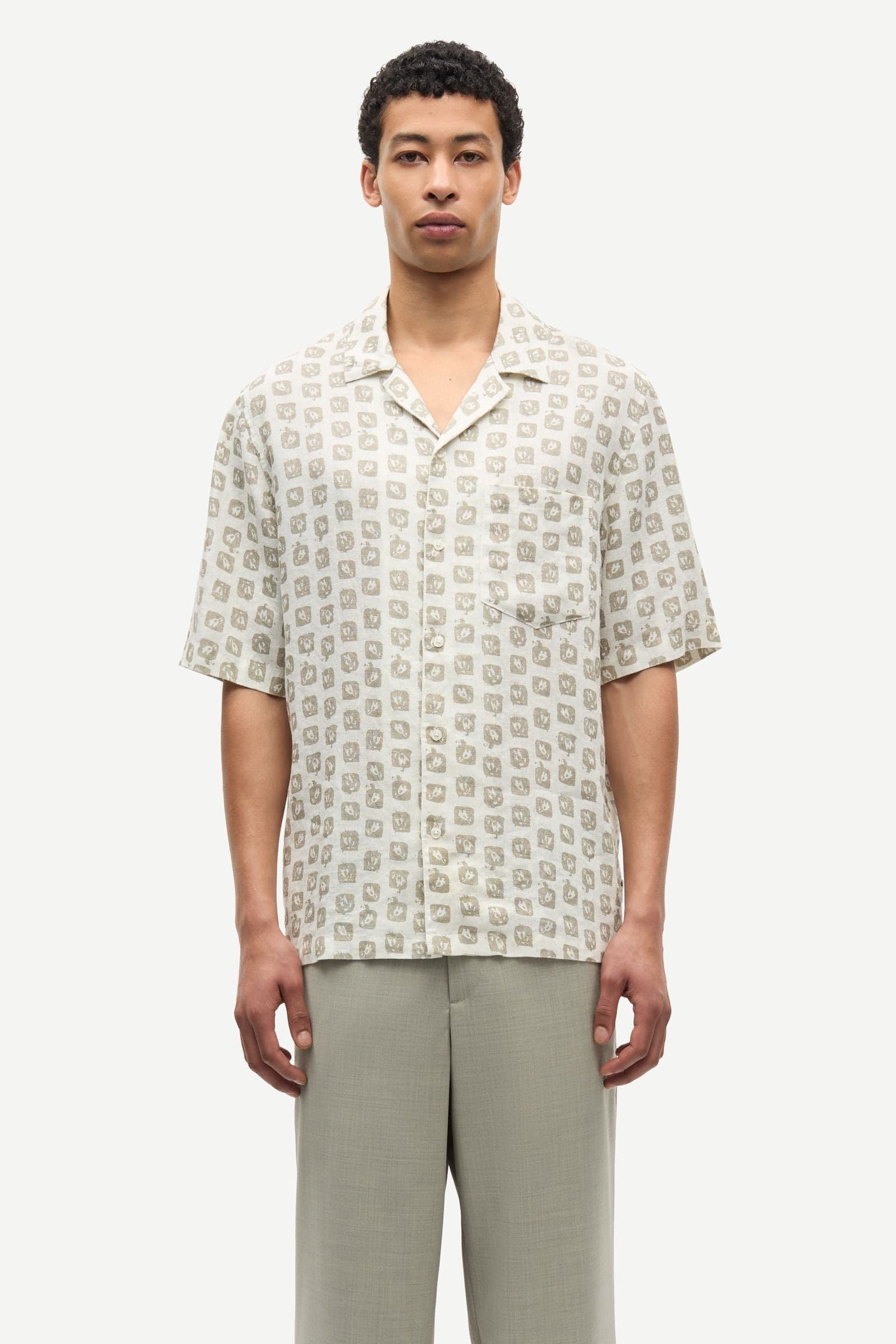 Oscar AP shirt 14329 Bloom Stamp