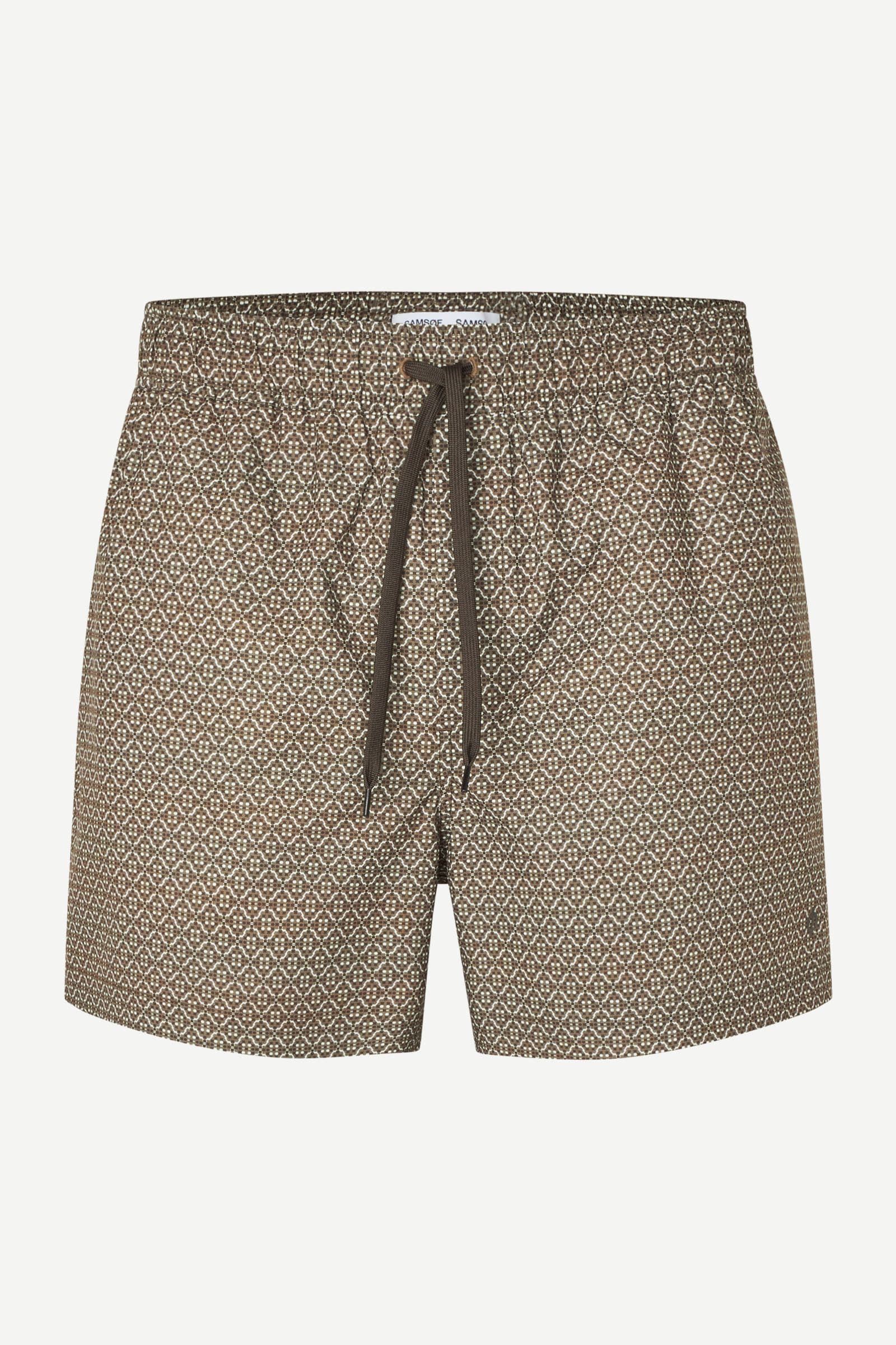 Moses swim shorts aop 14702 Brown Tile