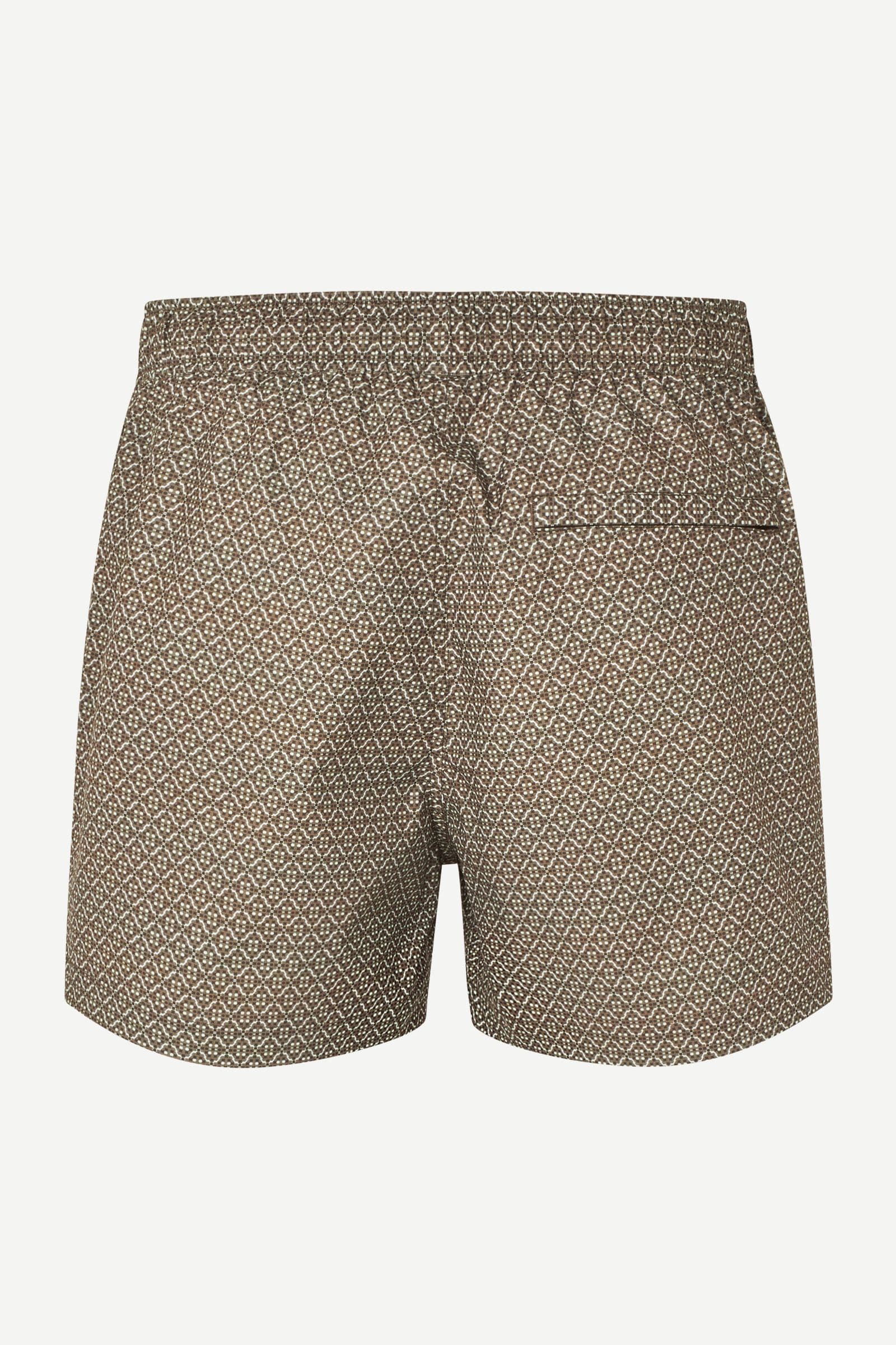 Moses swim shorts aop 14702 Brown Tile