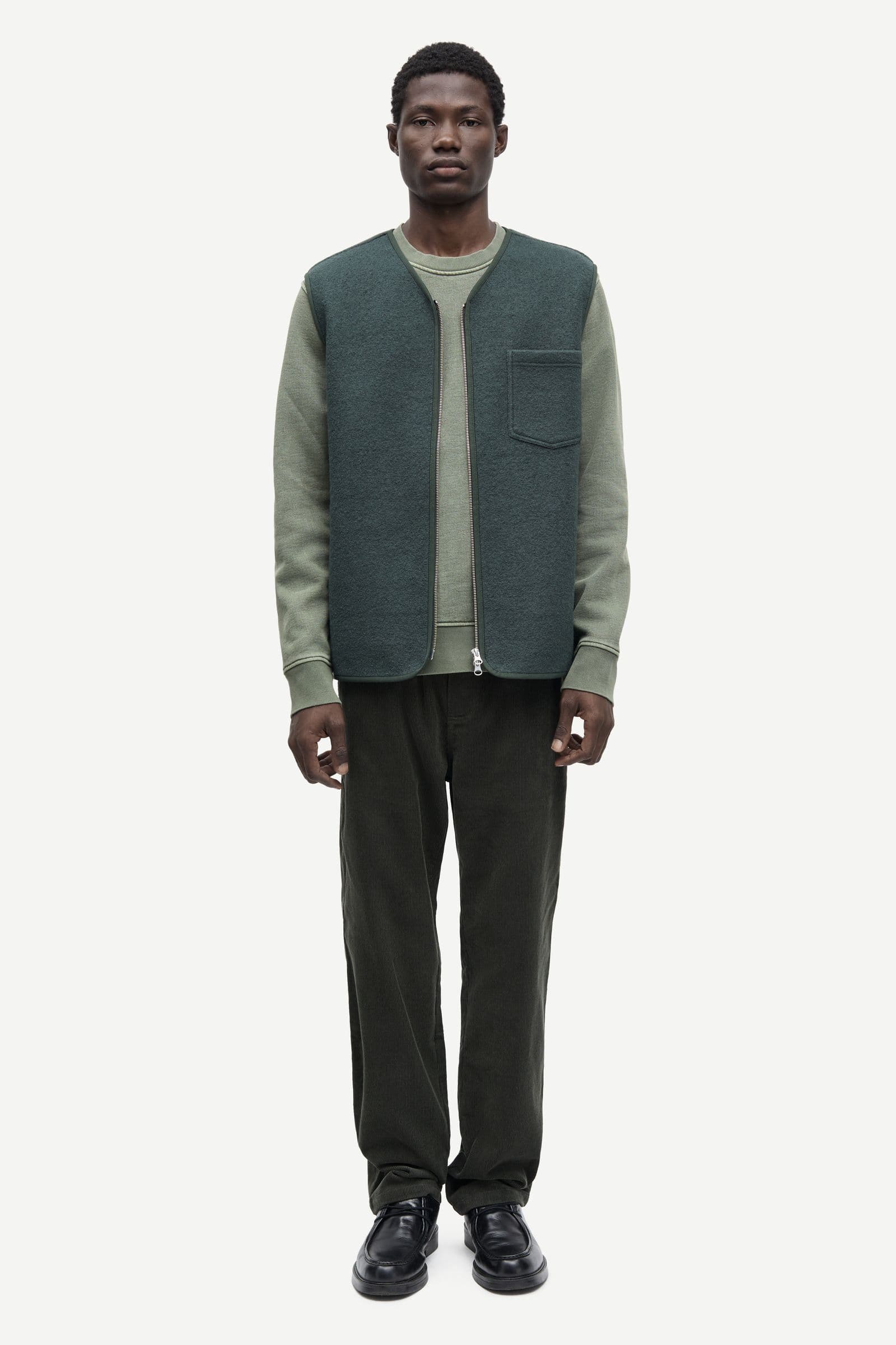 Jabari x trousers 14934 Dark Evergreen