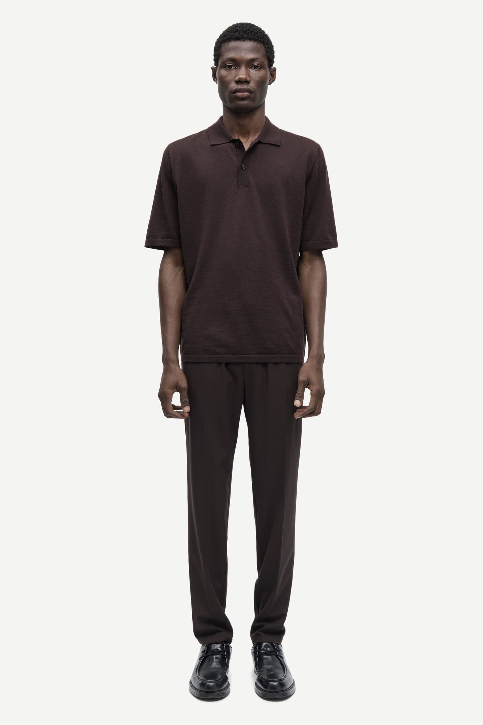 Sasmithy trousers 15346 Black Coffee