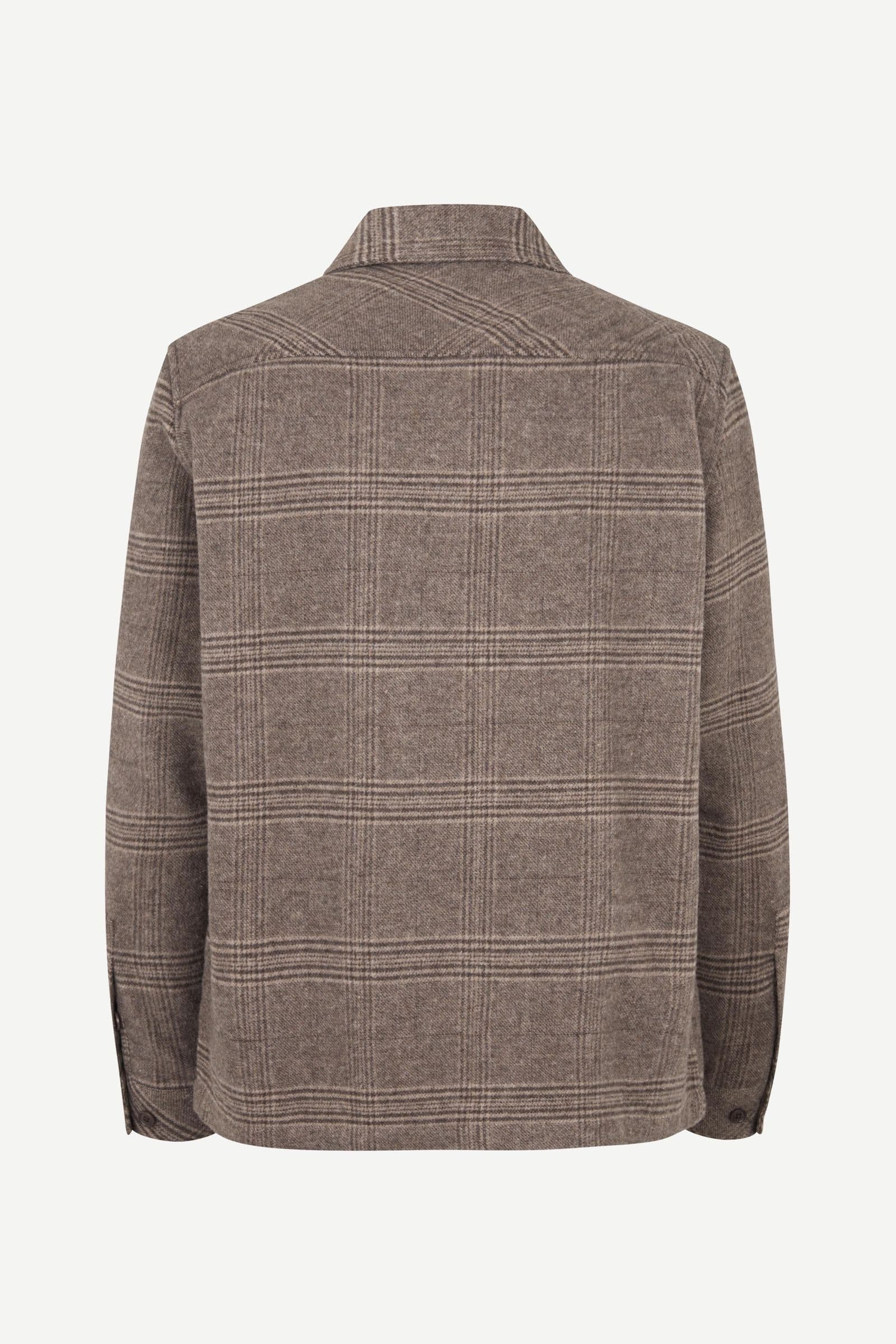 Sacastor X H overshirt 14089 Black Coffee Ch.