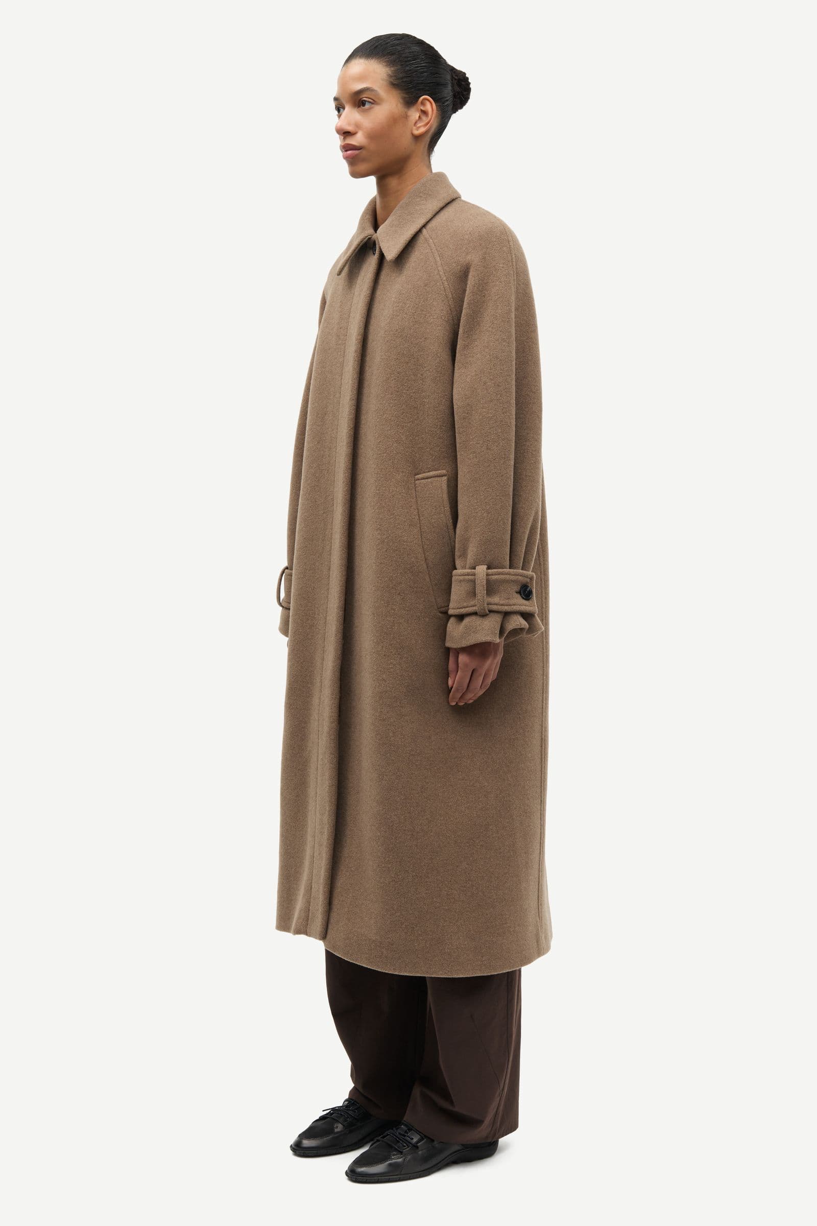 Alma coat 14895 Camel