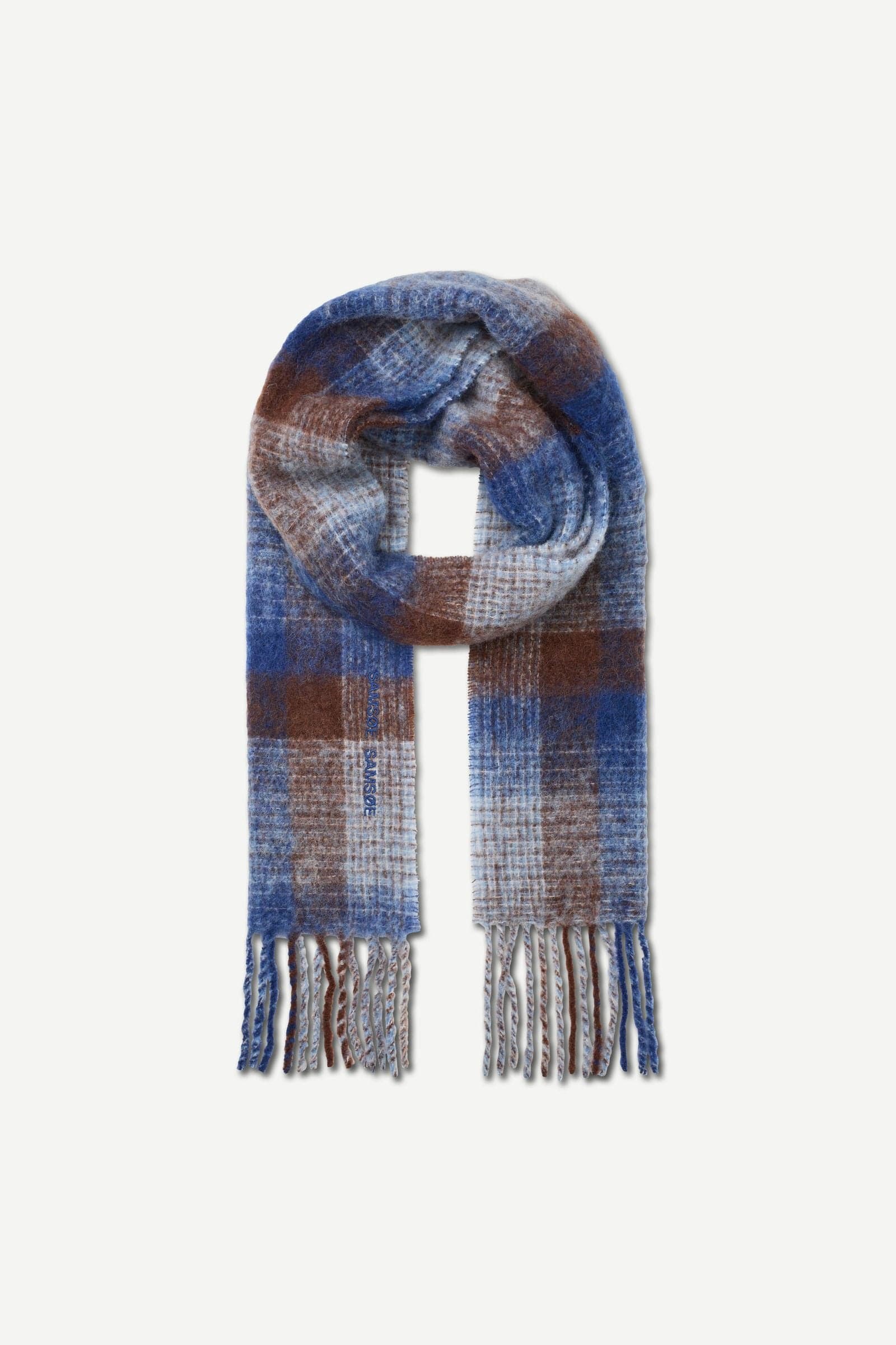 Alex scarf 14856 Brown Mel. Ch.
