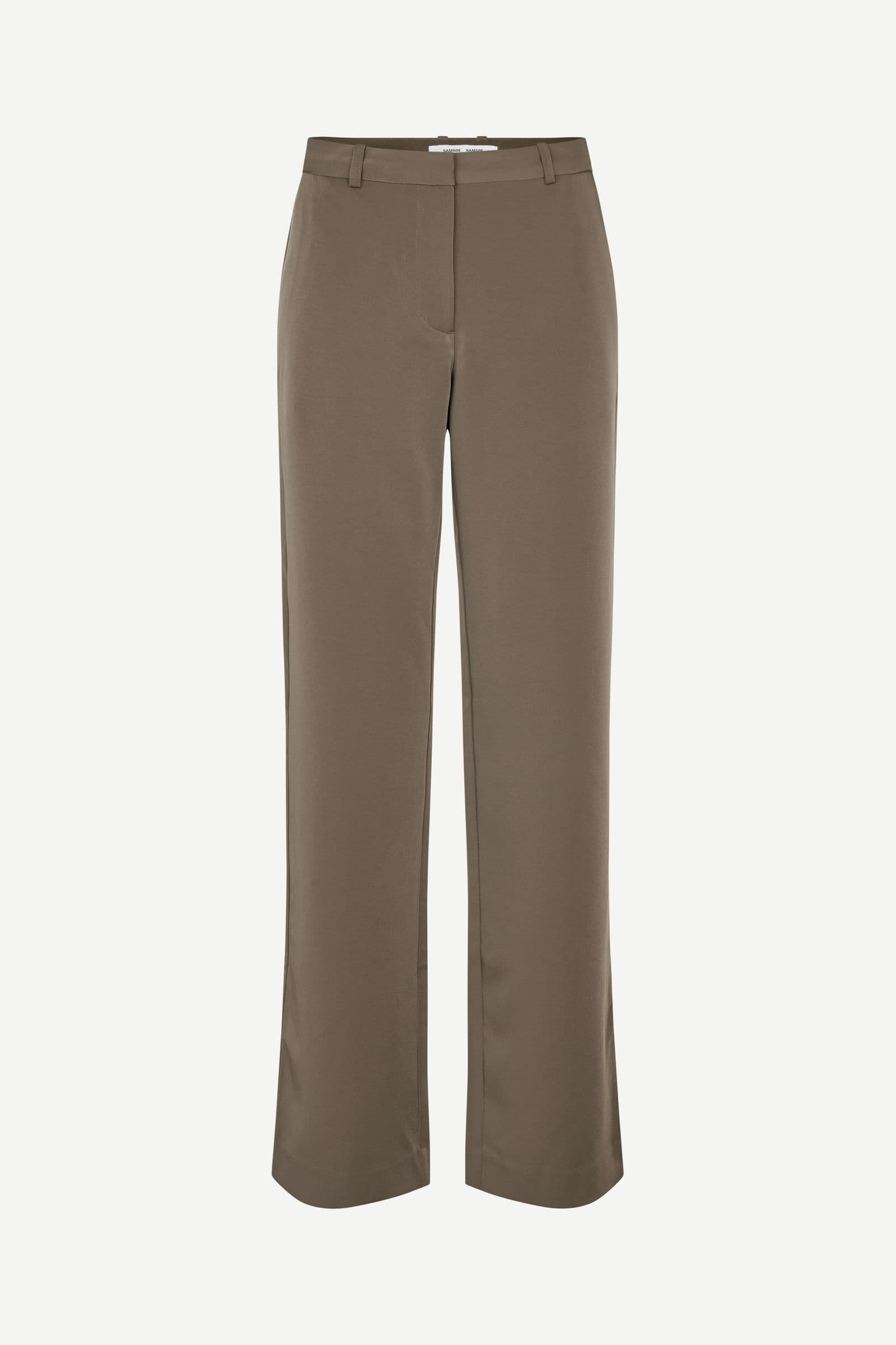 Sahoys straight wb trousers 7331 Major Brown