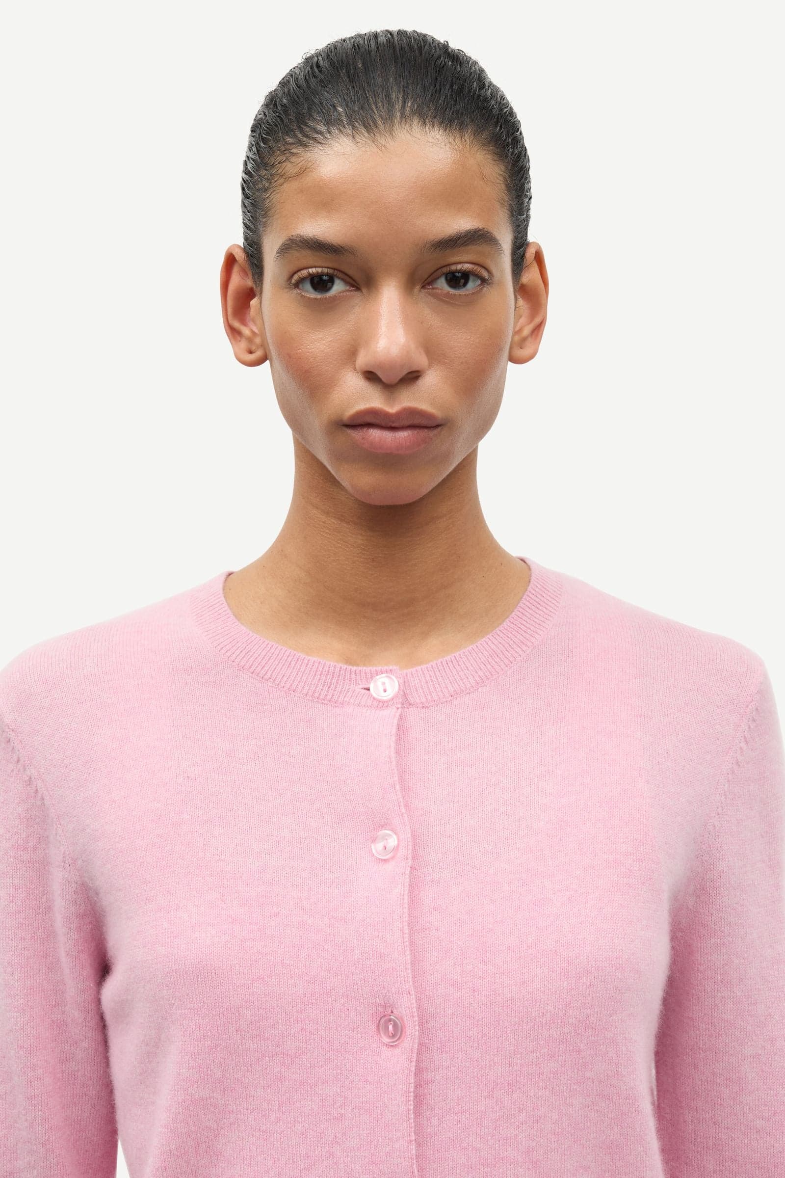 Saboston cardigan 6304 Bleached Mauve