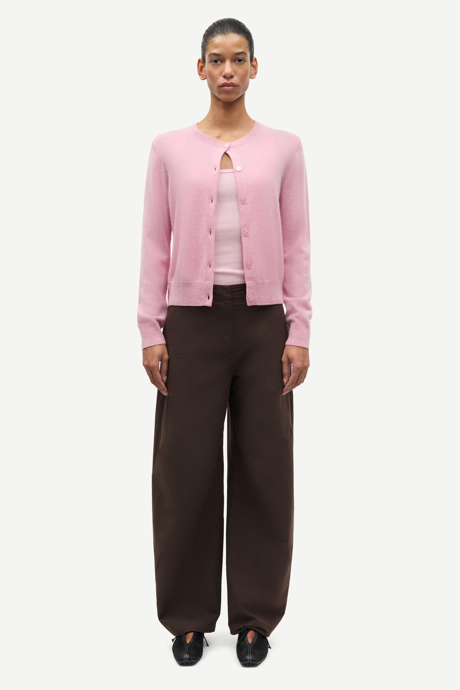 Saboston cardigan 6304 Bleached Mauve