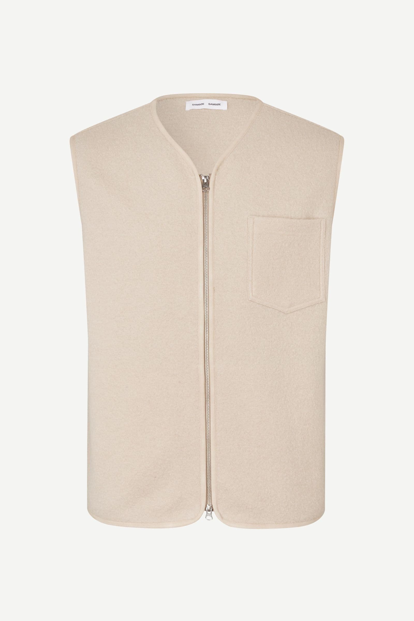 Sahannes vest 14612 Oatmeal