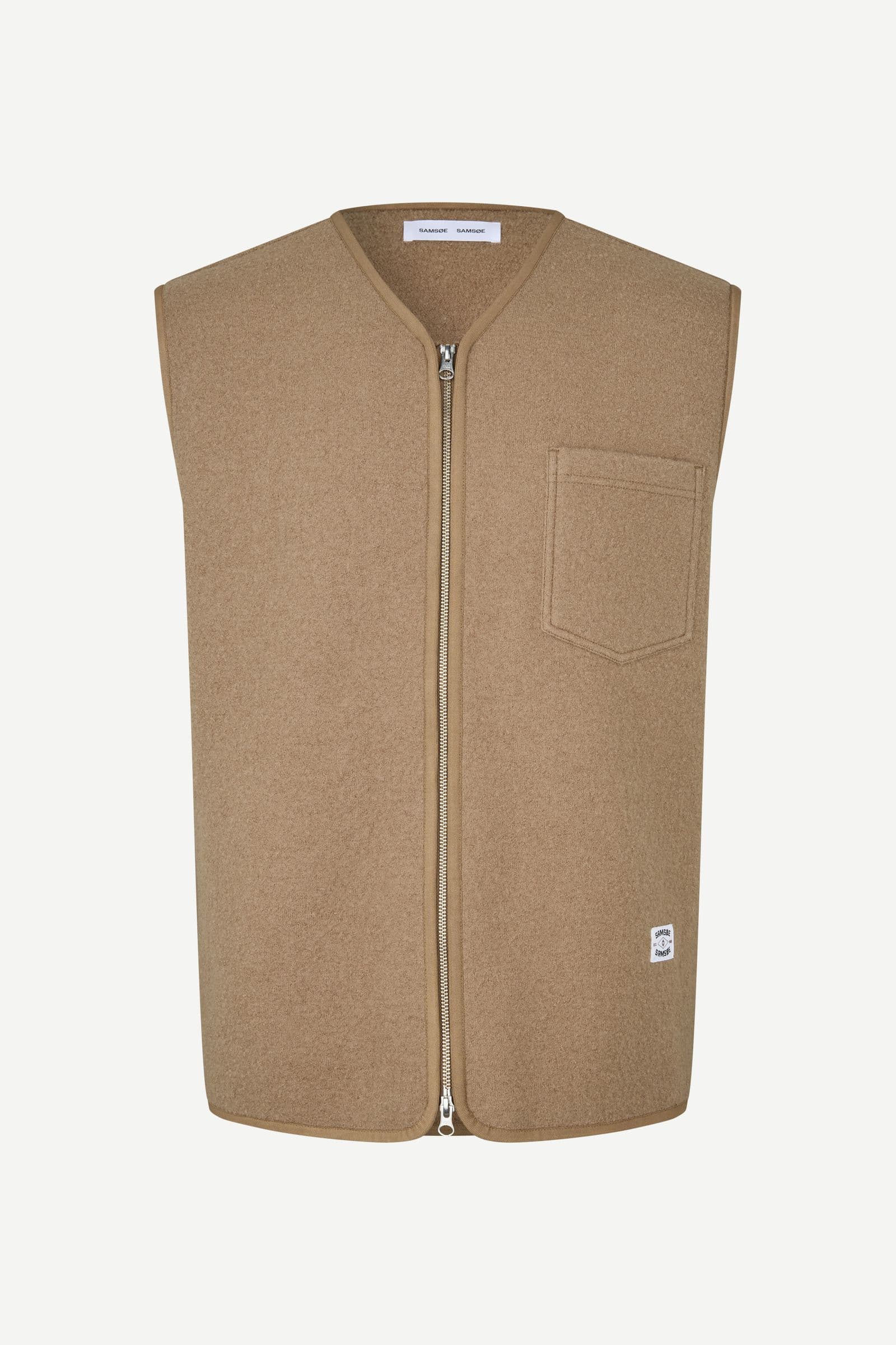 Sahannes vest 14612 Lead Gray
