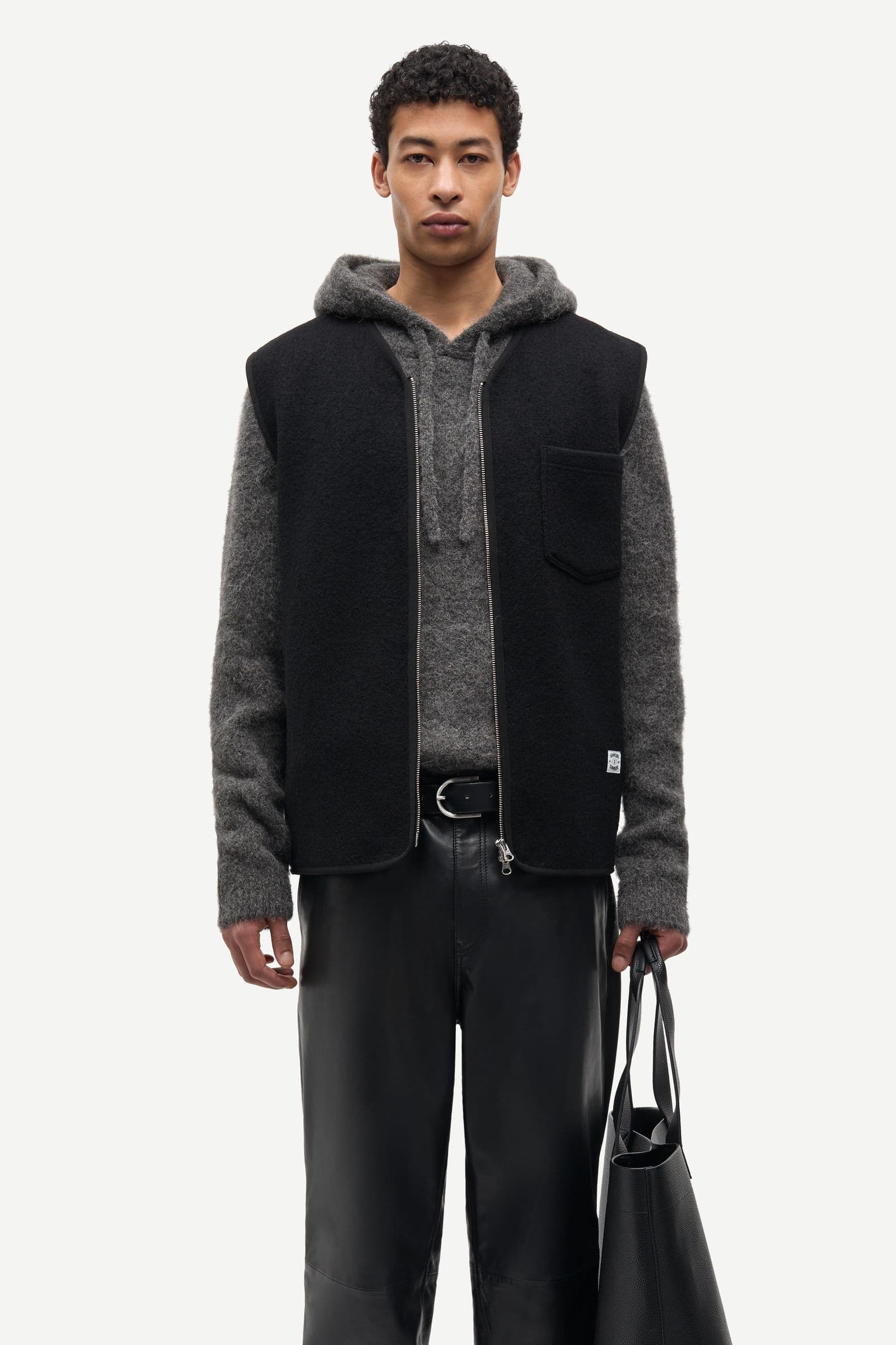 Sahannes vest 14612 Black