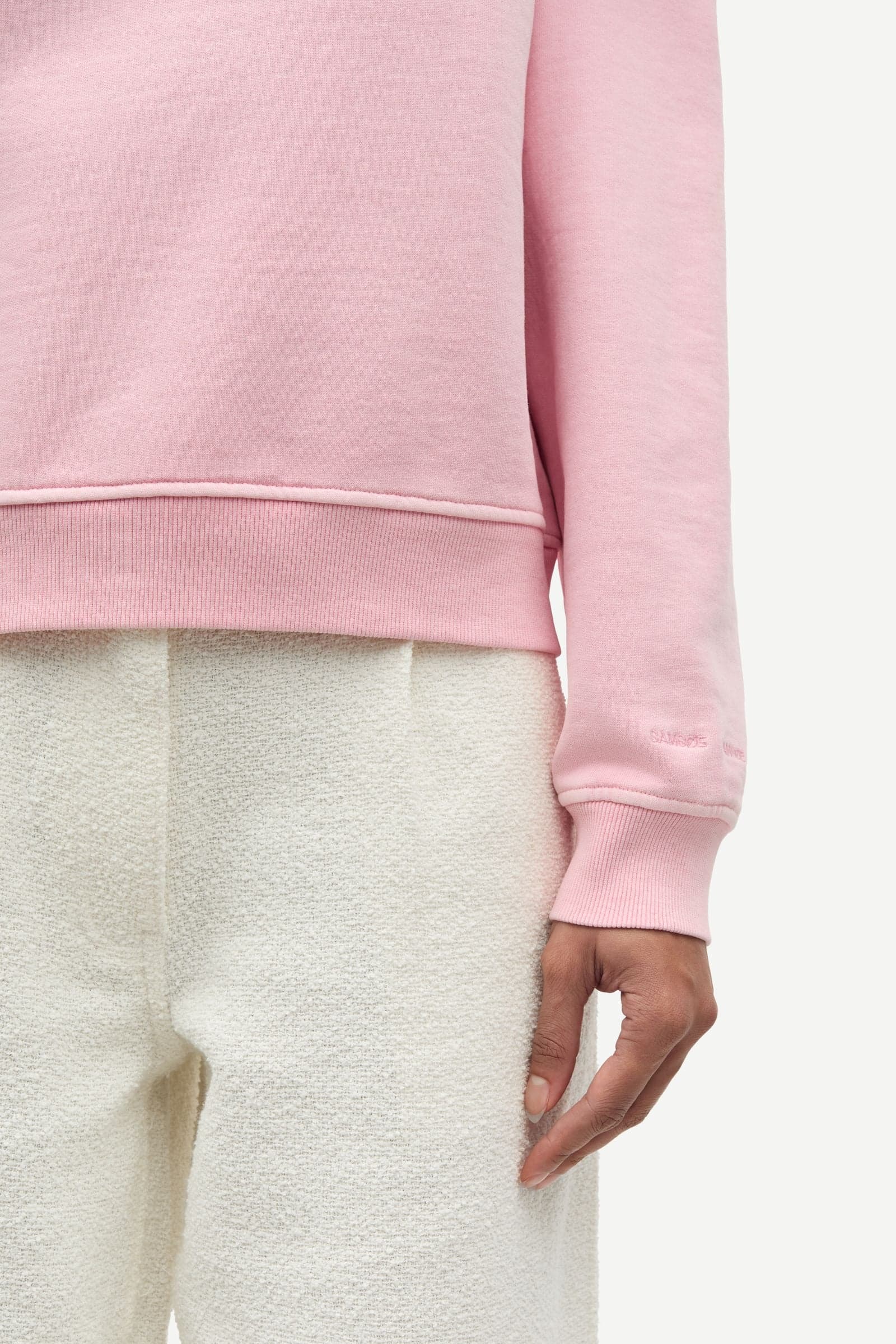 Savan sweat 15697 Bleached Mauve Pigment