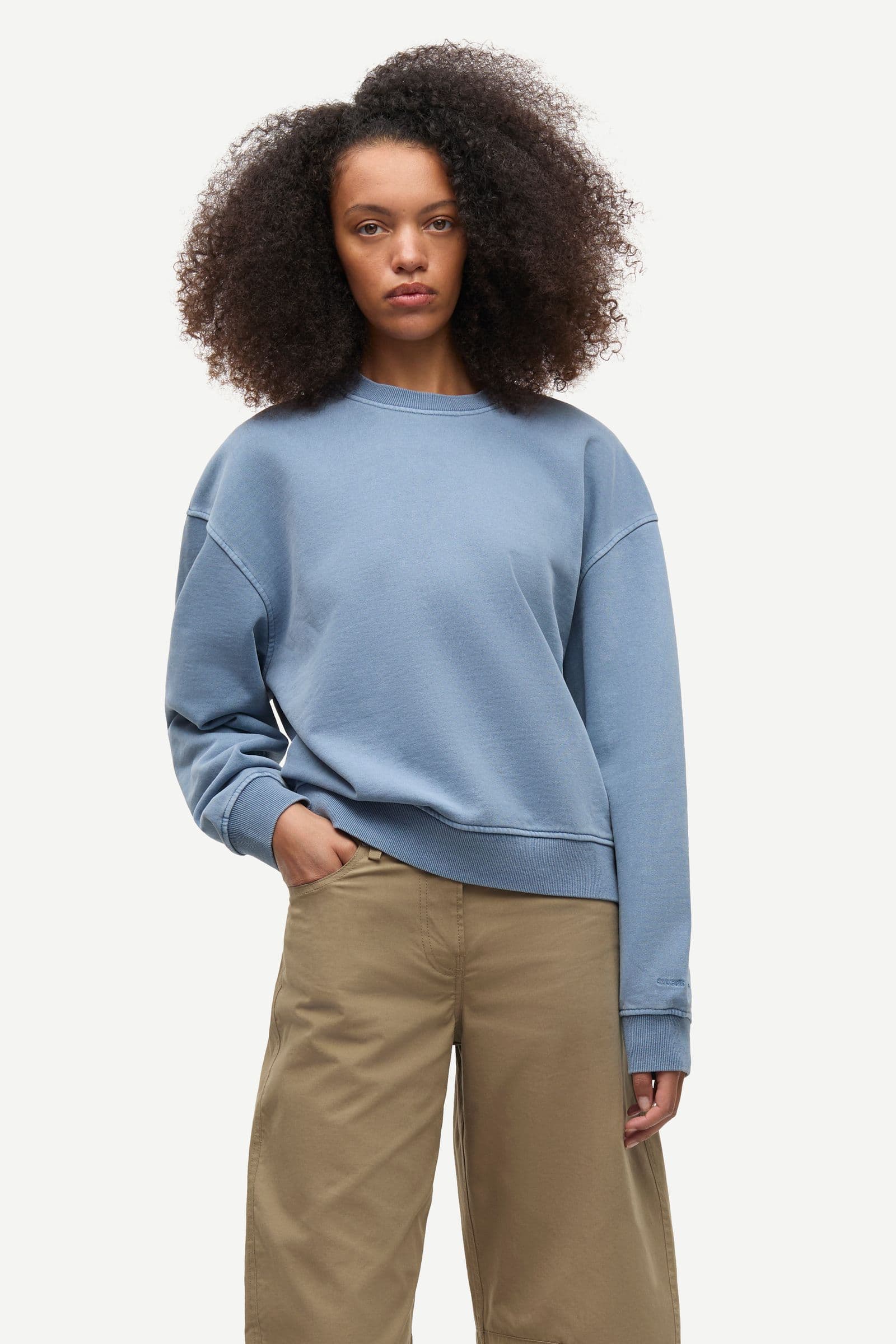 Savan sweat 15697 Wind Blue Pigment