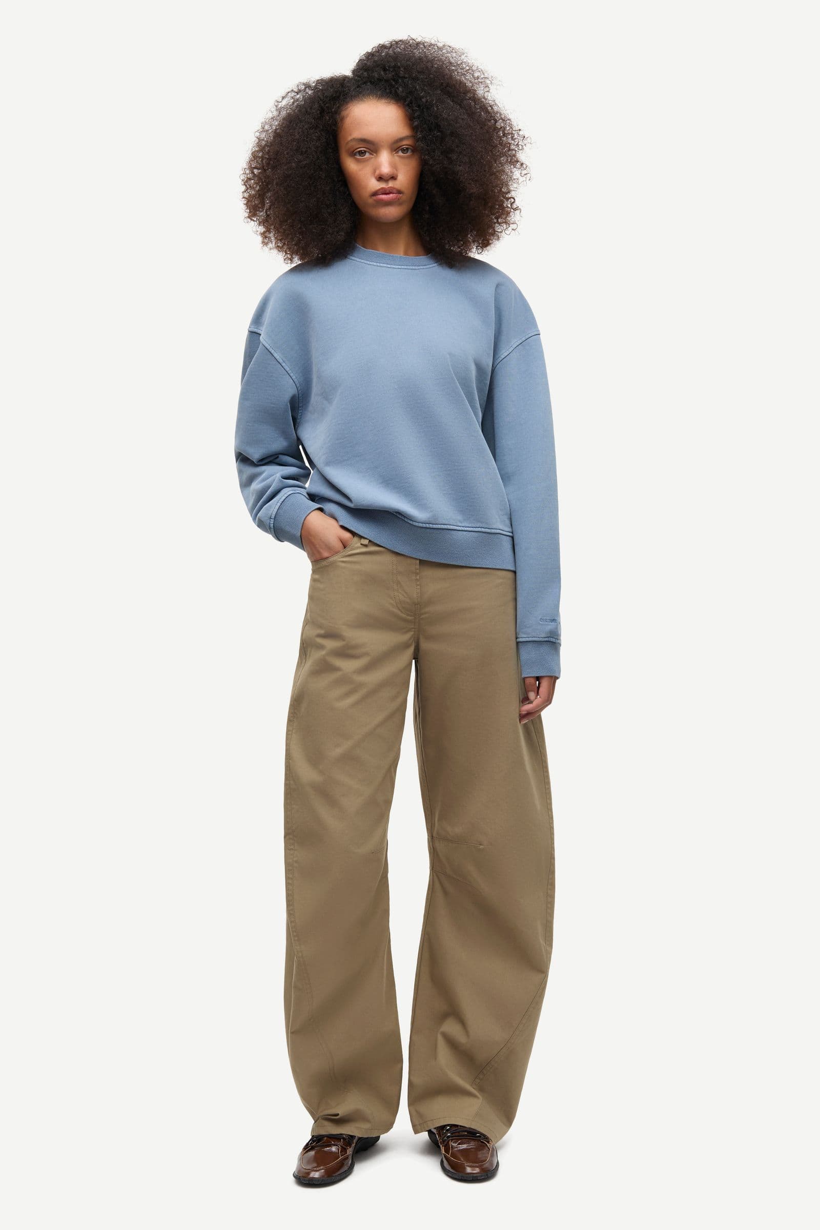 Savan sweat 15697 Wind Blue Pigment