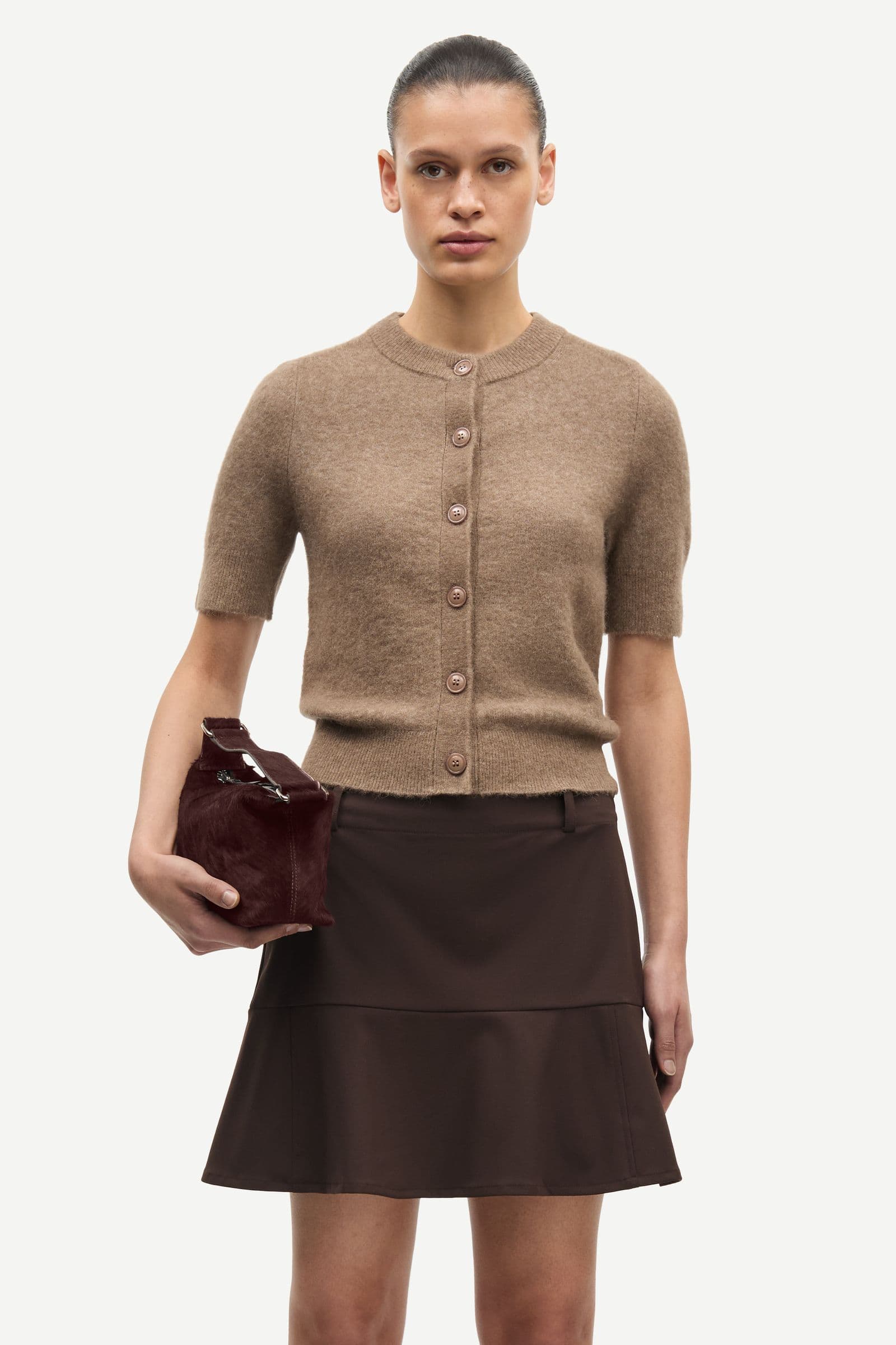 Sanoura ss cardigan 15556 Fossil