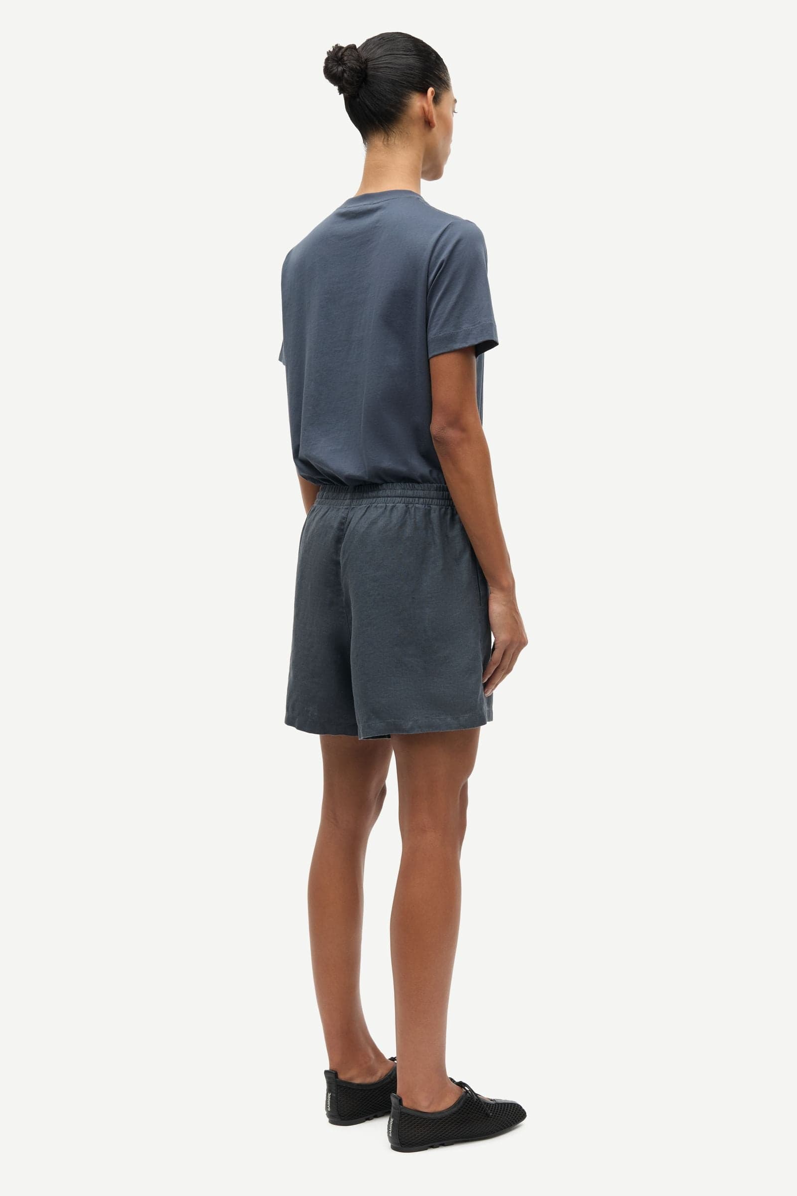 Sacamino ss t-shirt 15276 Ombre Blue Logo
