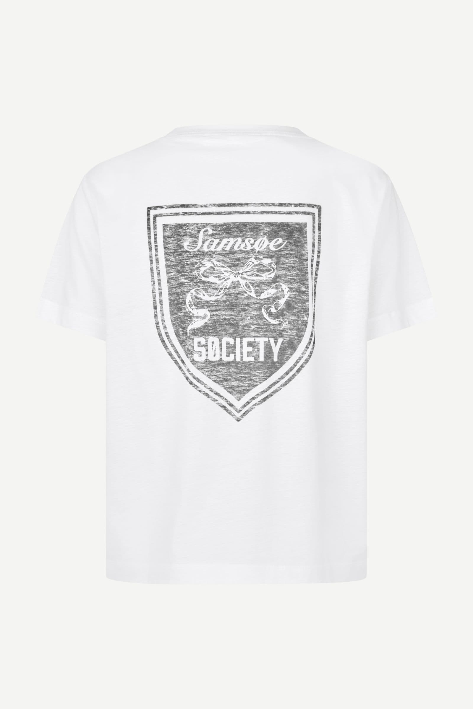 Sacamino ss t-shirt 15276 White Shield
