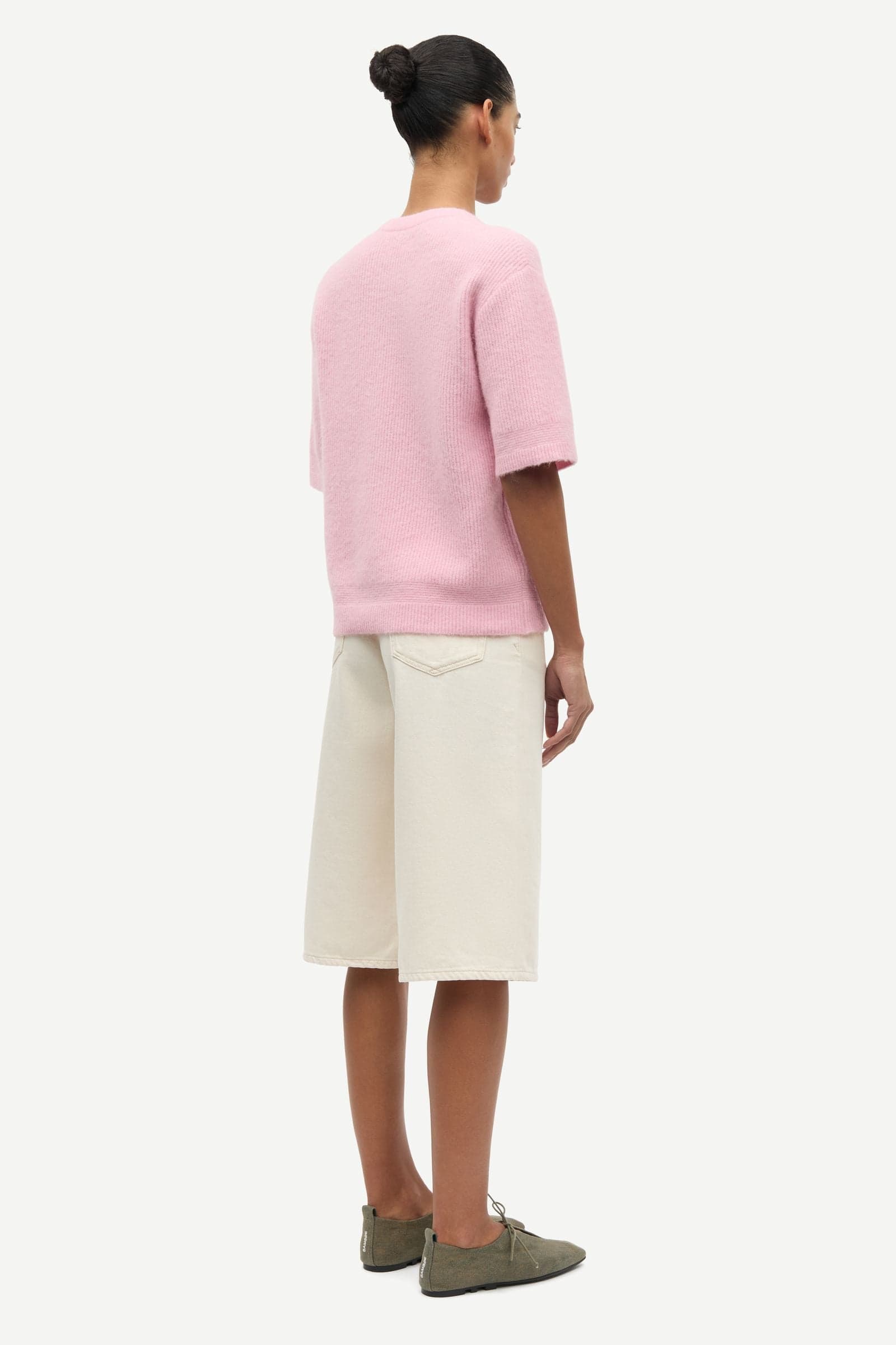 Saanoura ss cardigan 7355 Bleached Mauve