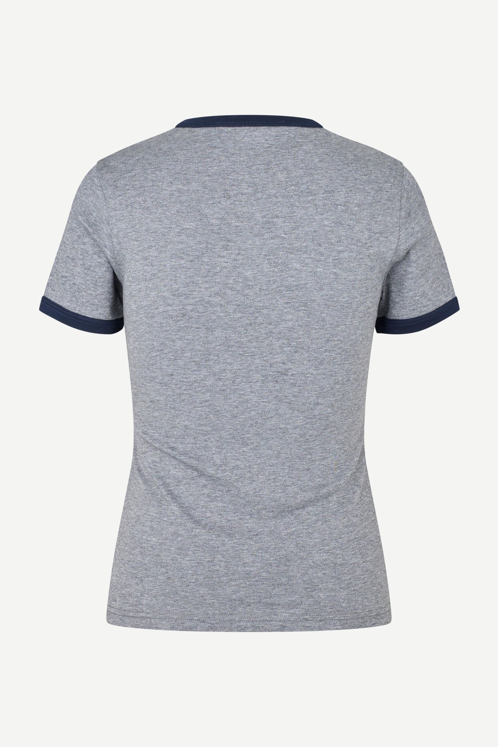 Sabond ss t-shirt 15318 Mid Grey Mel.