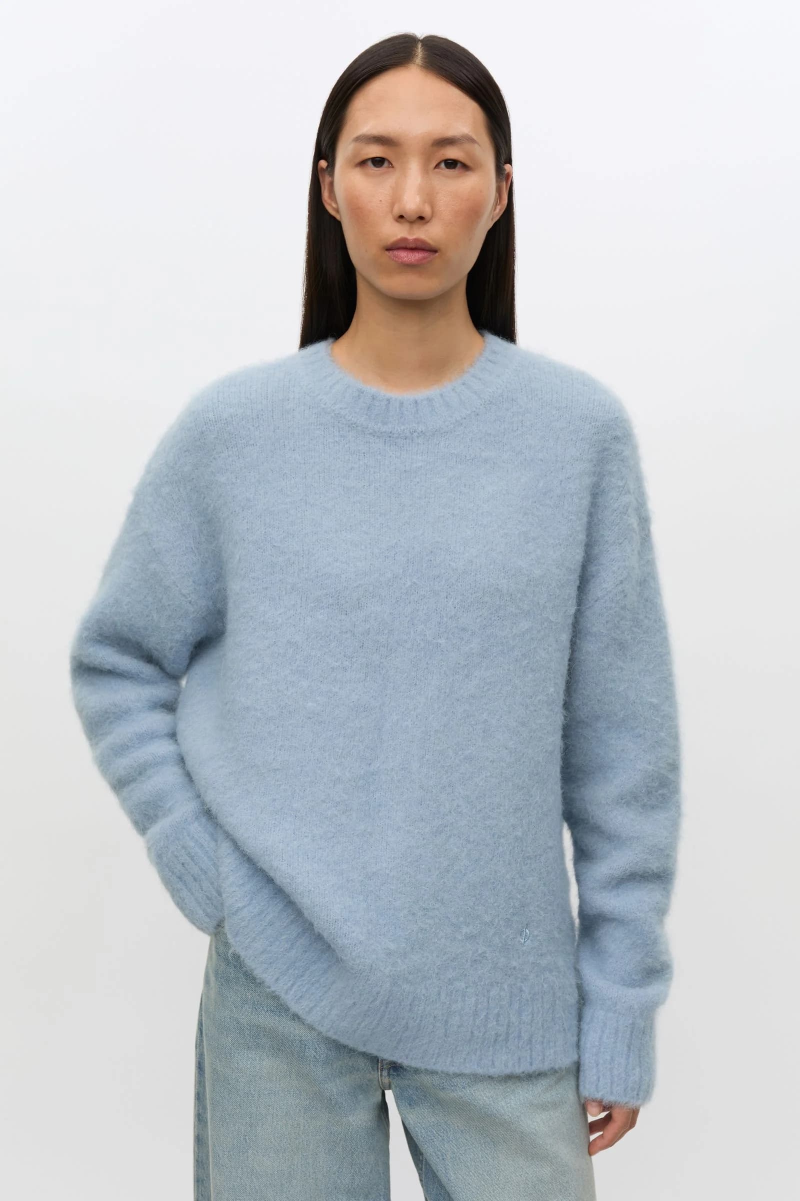 Sajeanne sweater 15425 DUSTY BLUE