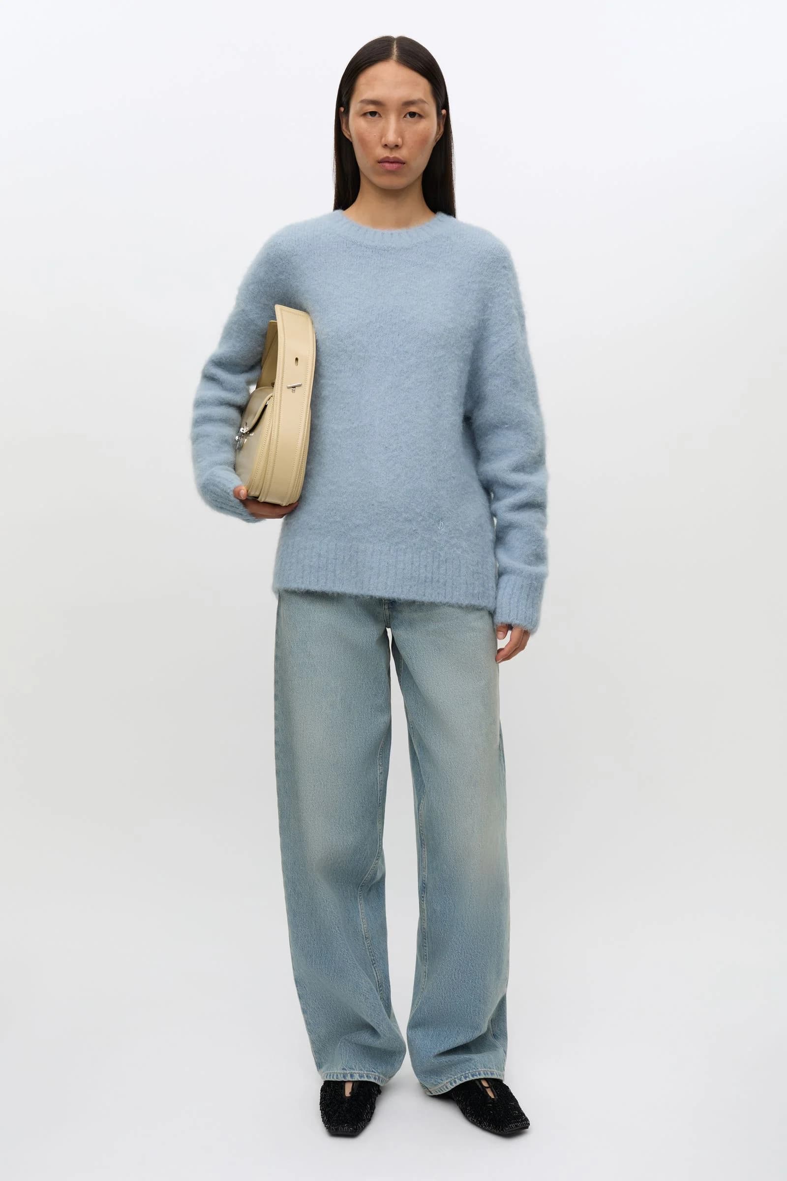 Sajeanne sweater 15425 DUSTY BLUE