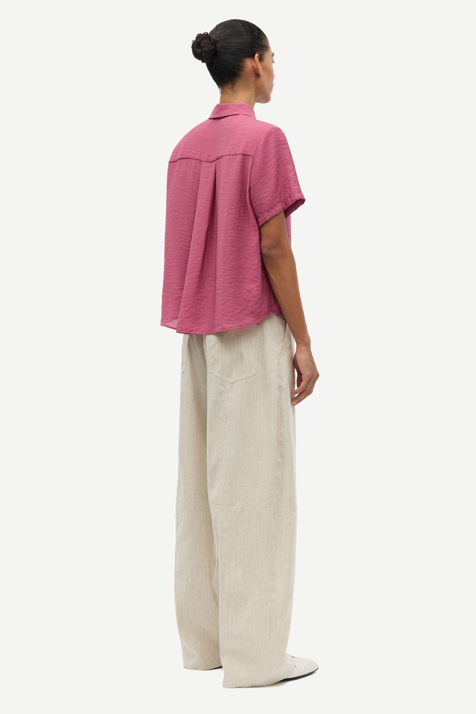 Saminna SS shirt 15754 Dry Rose