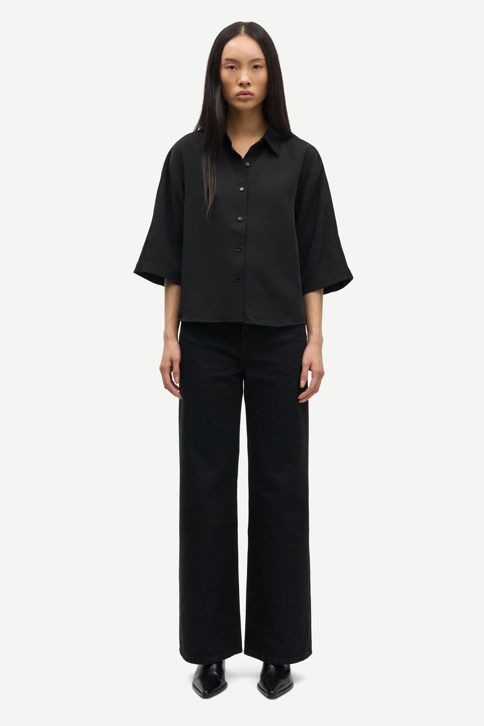 Samargot SS shirt 15753 Black