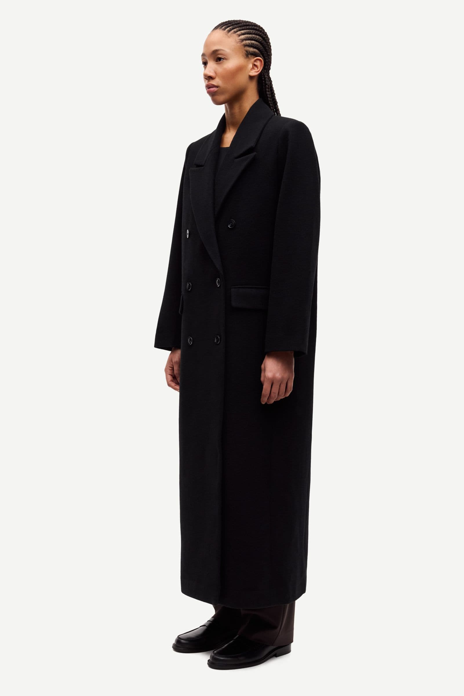 Sajill coat 15774 Black