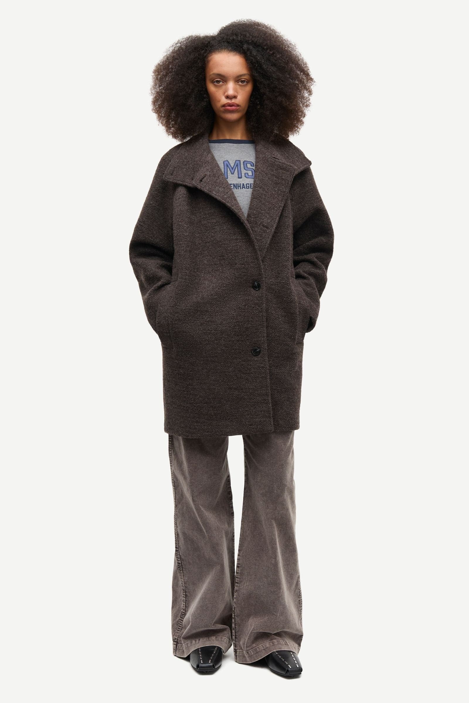 Sahanne jacket 15770 Mulch mel.