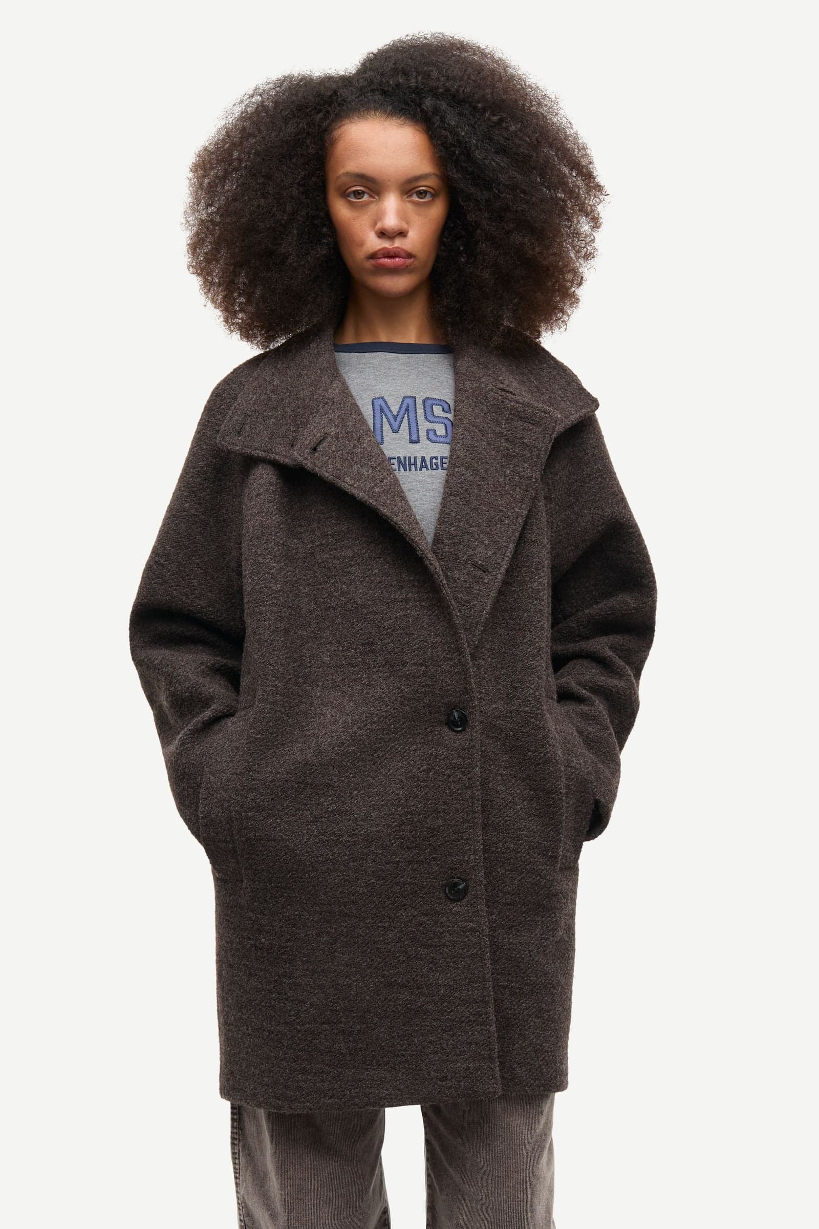 Sahanne jacket 15770 Mulch mel.